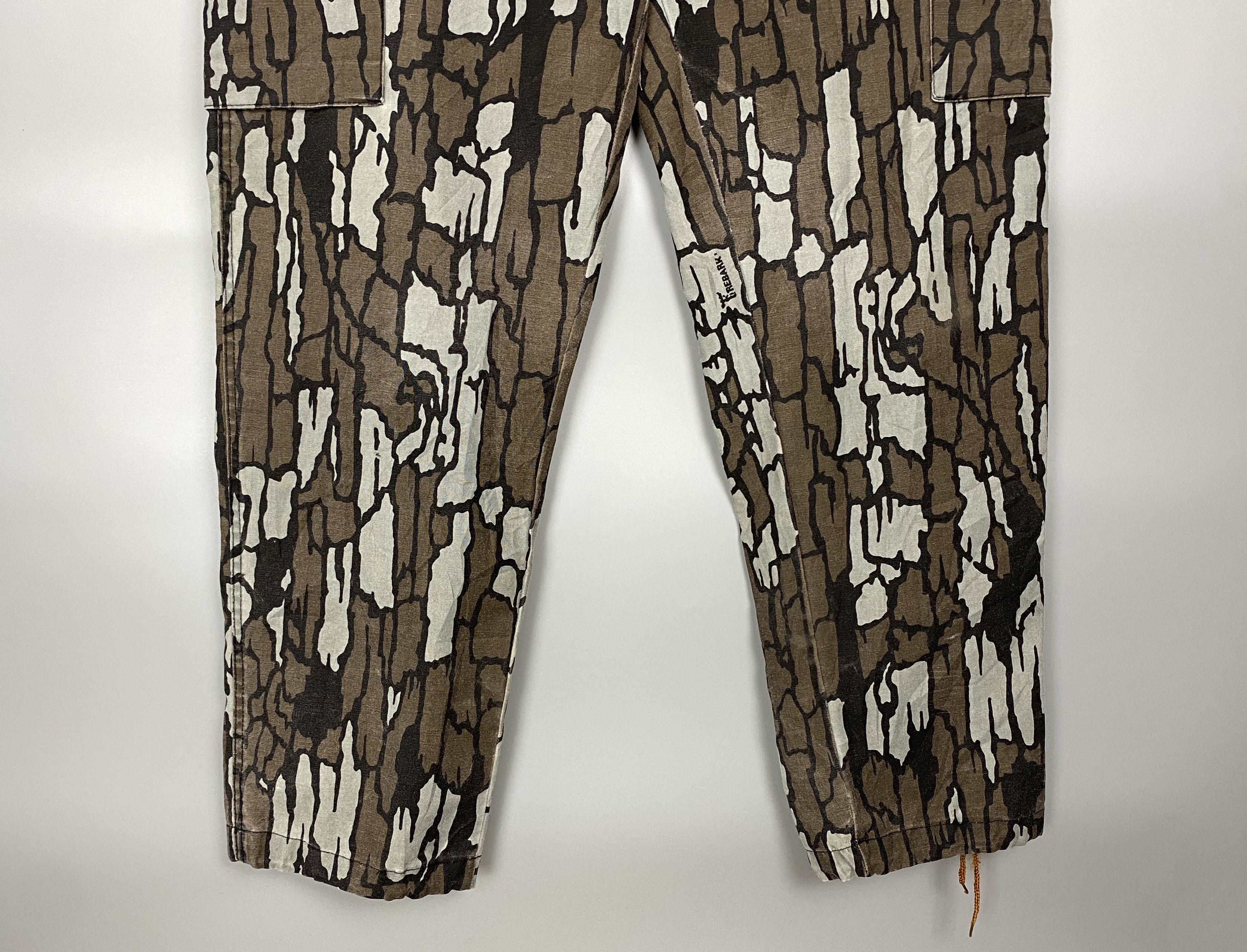 Japanese Brand Vintage 80s Gung Ho TreBark Camo Cargo Pants Talon Zip Size US 34 / EU 50 - 5 Thumbnail