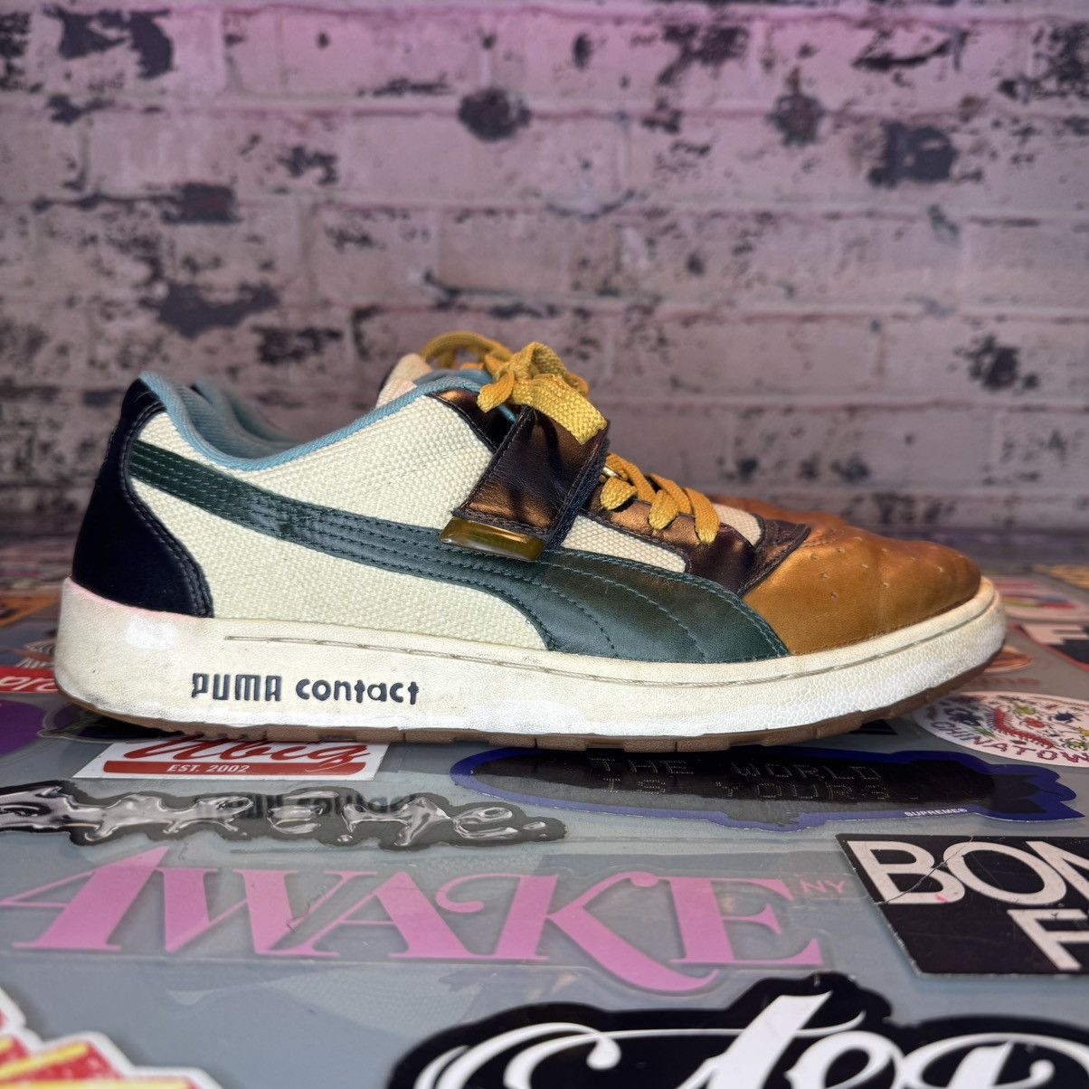 Puma Puma Sky II Thai Low Sz 9.5 Teal Used Size US 9.5 / EU 42-43 - 3 Thumbnail