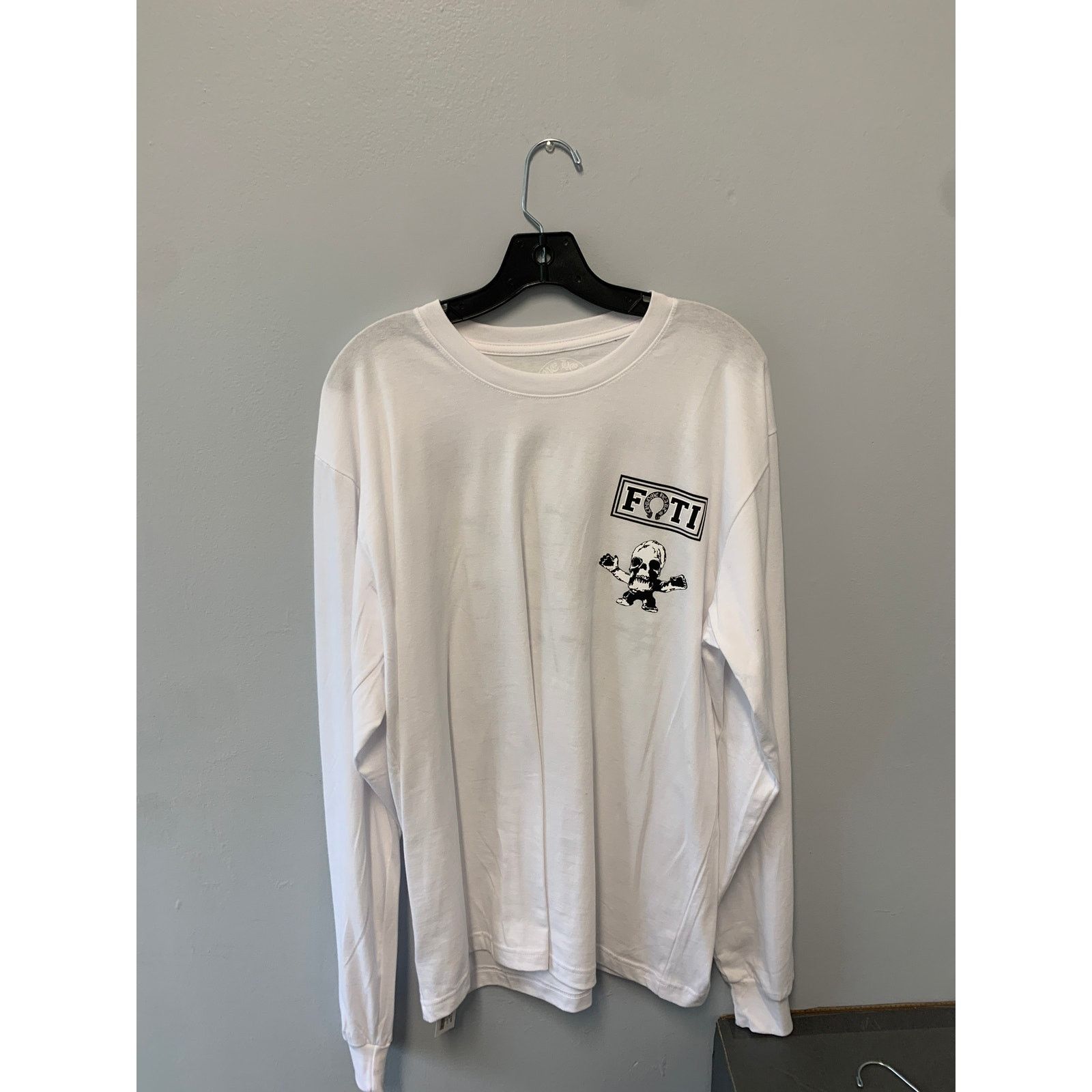Chrome Hearts Chrome Hearts Long Sleeve Foti Tee White Size XLarge NEW Size US XL / EU 56 / 4 - 1 Thumbnail