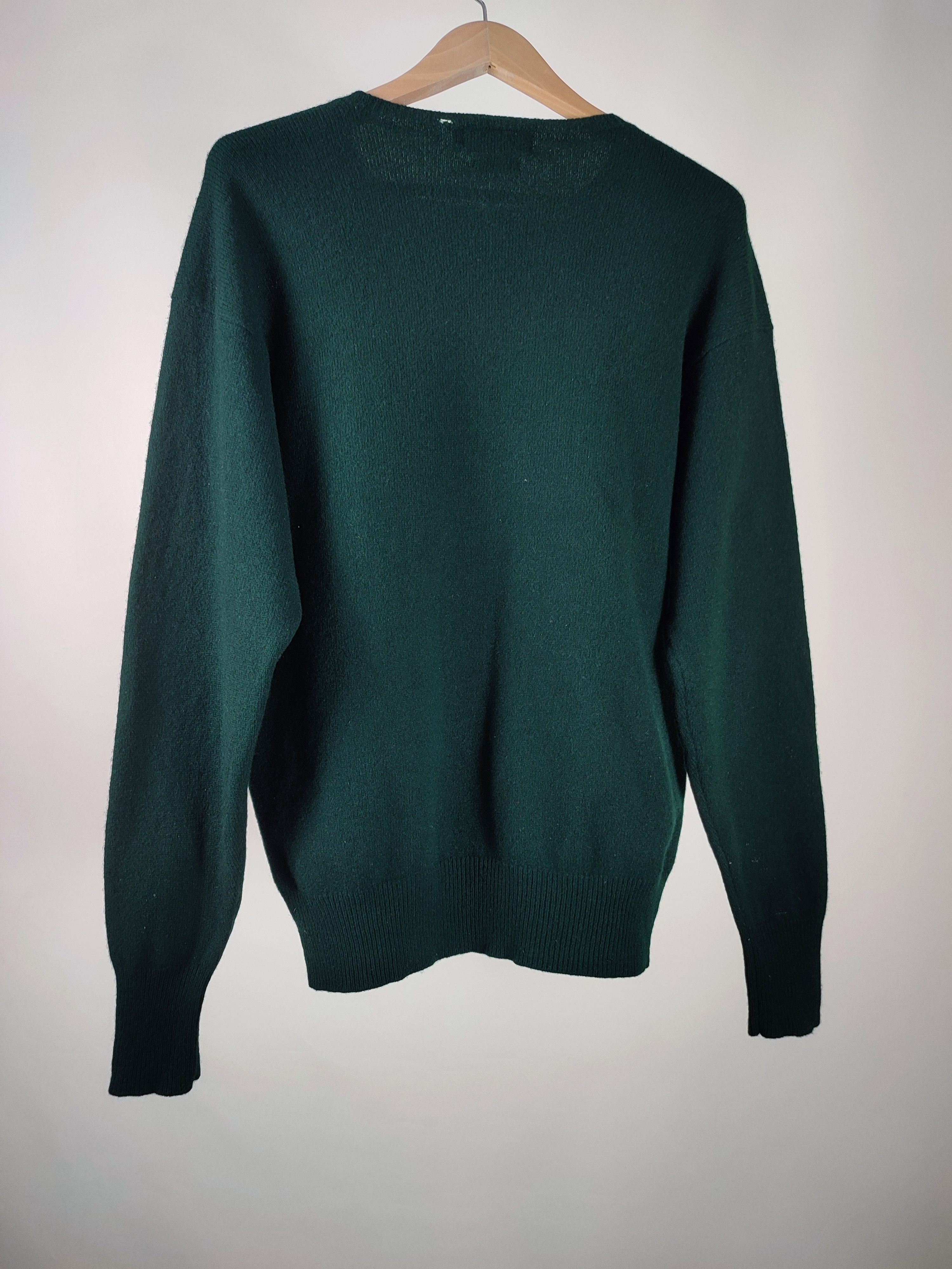 Polo Ralph Lauren Vintage Polo Ralph Lambswool Paint Soft Sweater Size US L / EU 52-54 / 3 - 3 Thumbnail