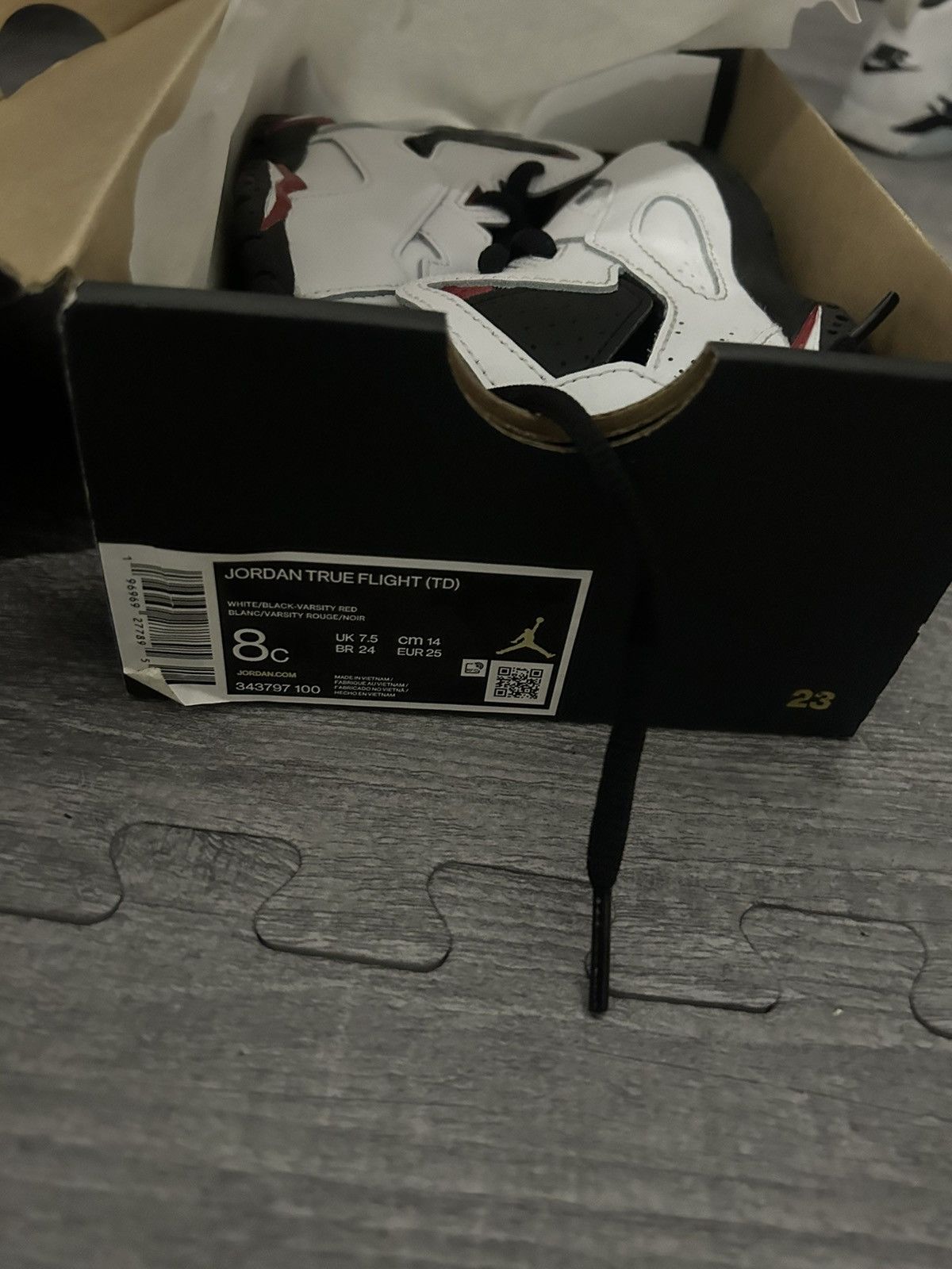 Jordan Brand Air Jordan 7 Retro “Cardinal” Size 8C w/ Original Box Size US 8 / EU 41 - 9 Thumbnail