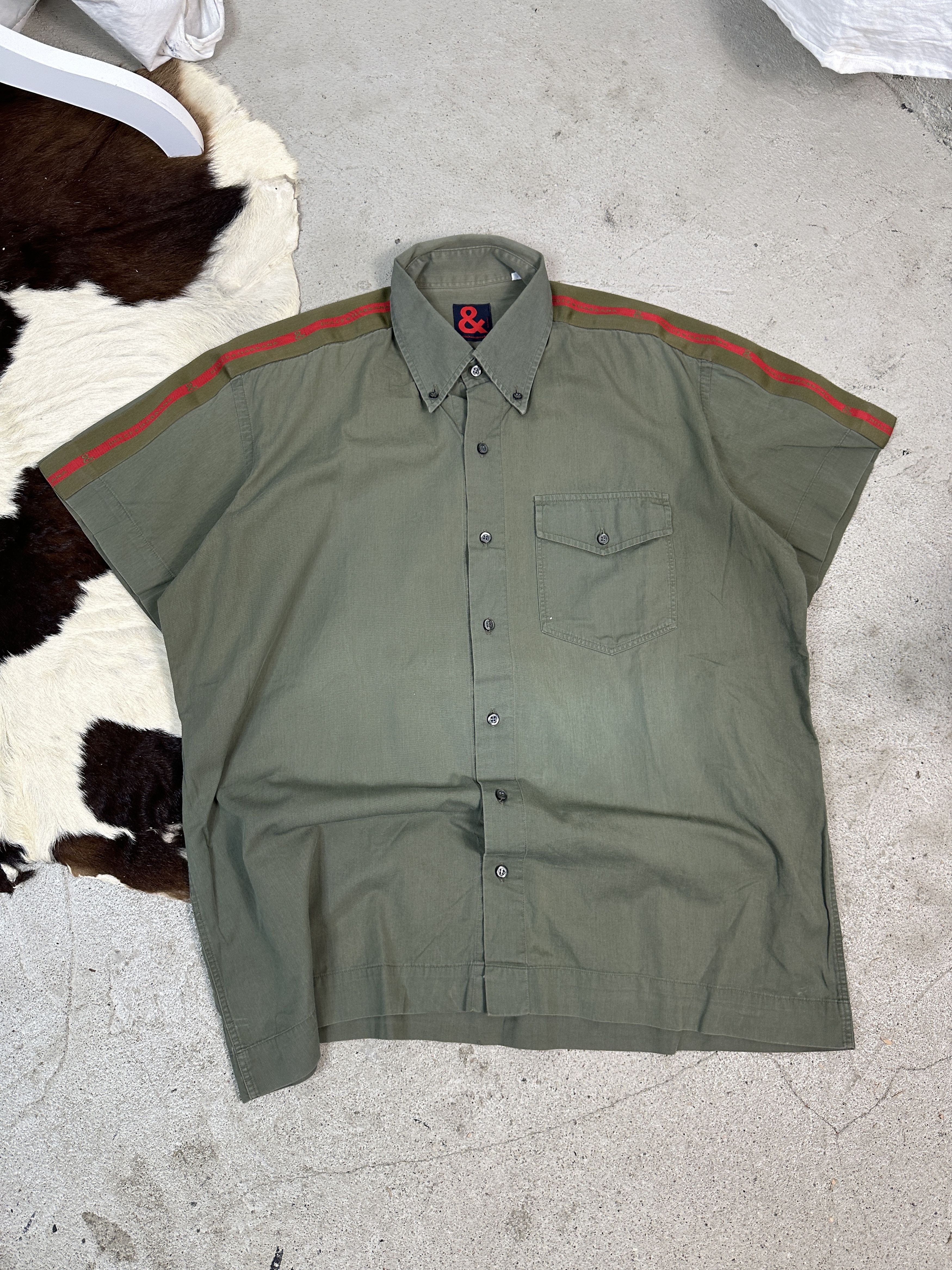 Dolce & Gabbana × Vintage Vintage Avant Garde Y2K Casual Dolce & Gabbana Polo Shirt Size US L / EU 52-54 / 3 - 1 Thumbnail