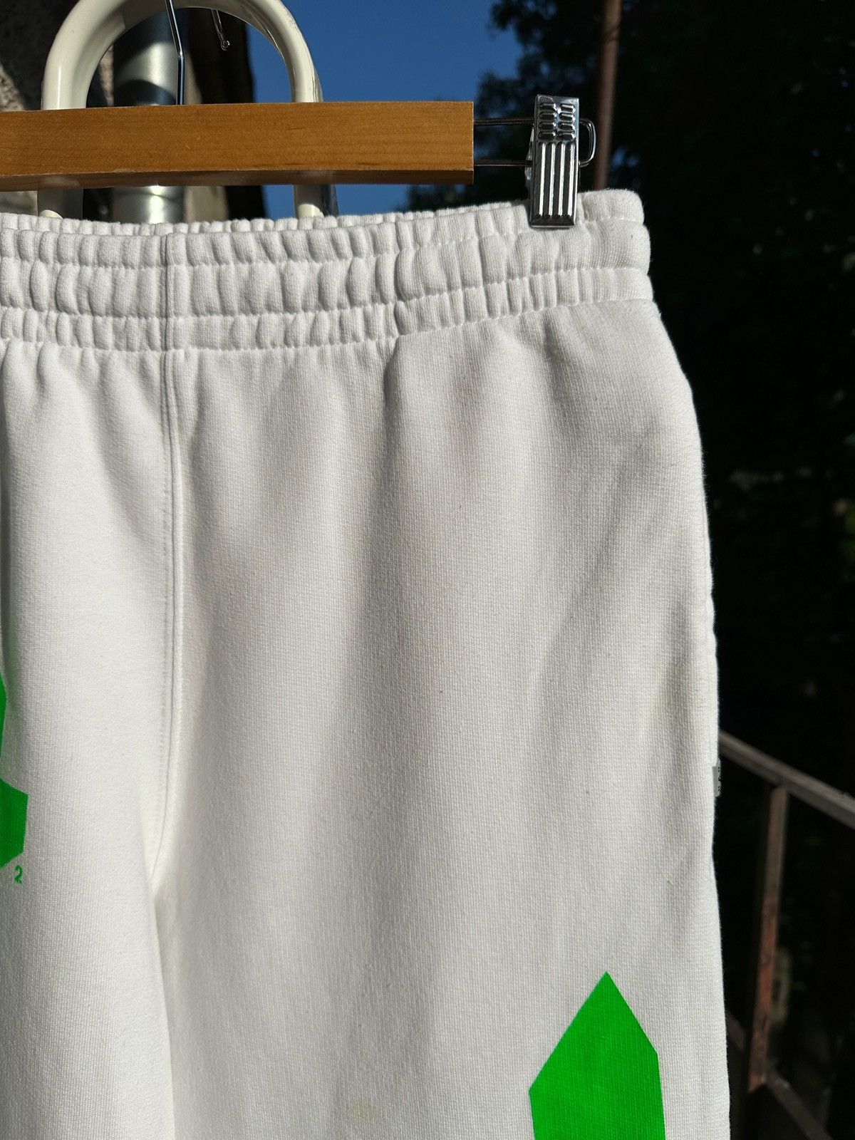Off-White Off-White Golden Ratio White Sweatpants Size US 30 / EU 46 - 7 Thumbnail