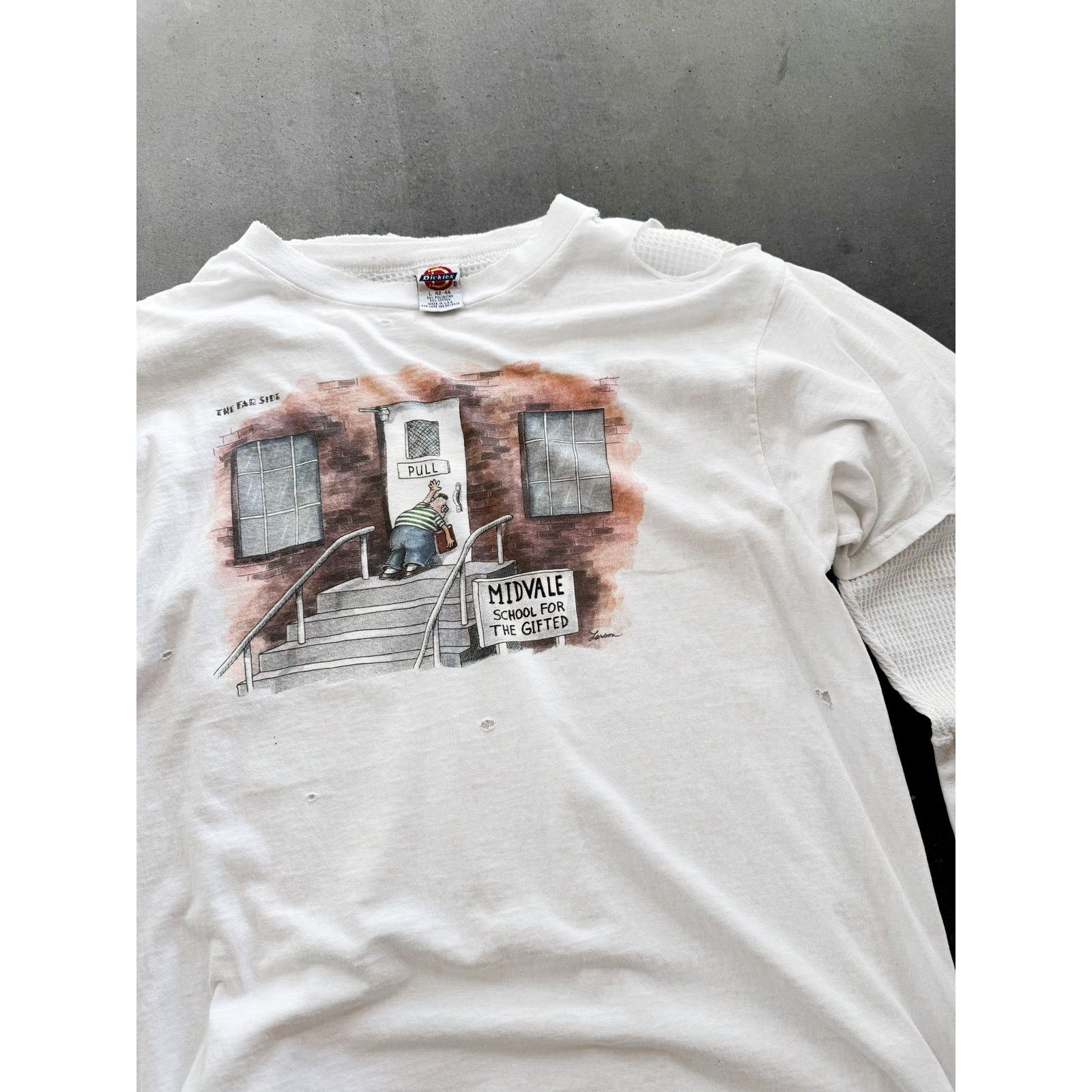 Vintage 1990s Thrashed The Far Side Tee Size L Size US XL / EU 56 / 4 - 2 Thumbnail