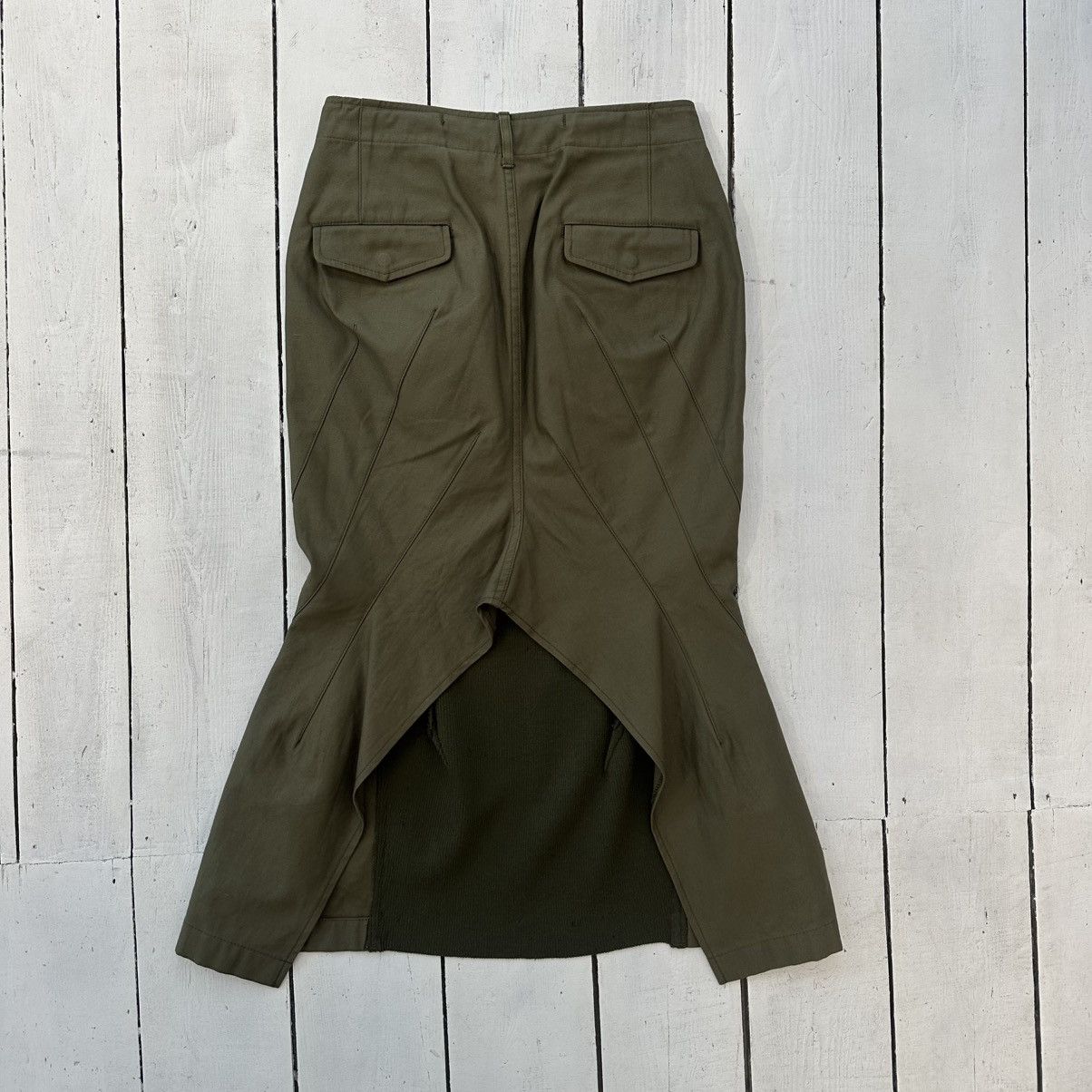 Junya Watanabe Junya Watanabe F/W2006 Anatomical Military Mid-Skirt Size 28" / US 6 / IT 42 - 4 Thumbnail