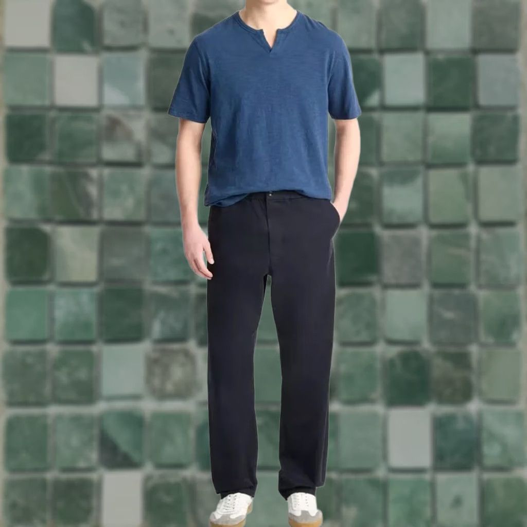 Vince Vince Beach Pants Men XL Coastal Blue Relaxed Fit Pants Size US 36 / EU 52 - 1 Thumbnail
