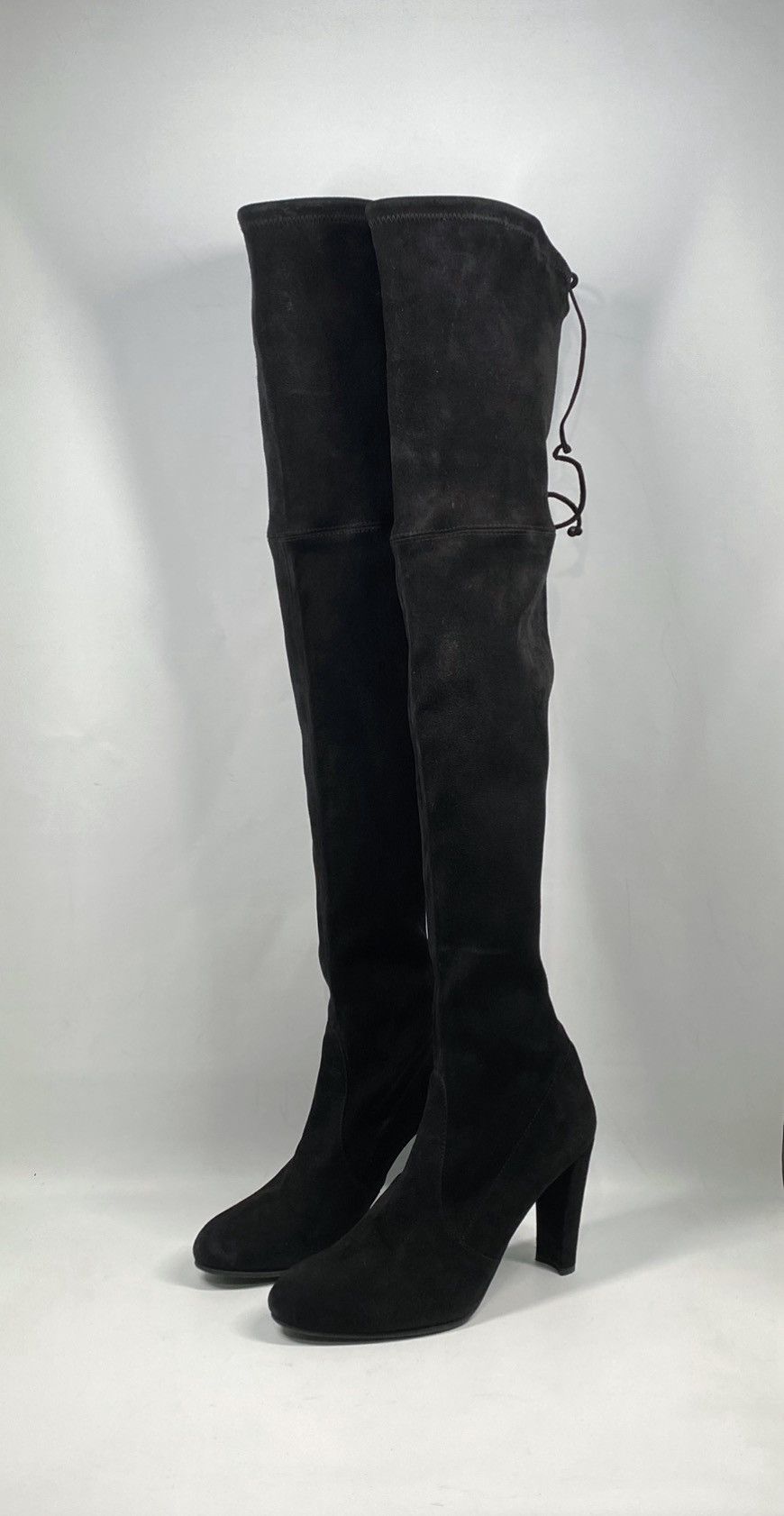 Stuart Weitzman Stuart Weitzman Block Heel Suede Over The Knee Boots size 9 Size US 9 / IT 39 - 4 Thumbnail