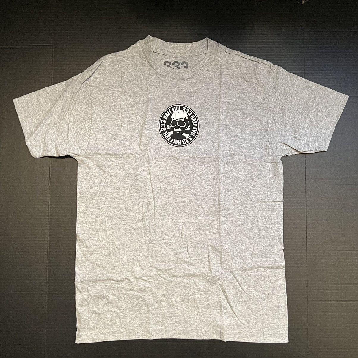 Half Evil Half Evil 333 Skull And Bones Logo T-Shirt - Grey MD Size US M / EU 48-50 / 2 - 1 Preview