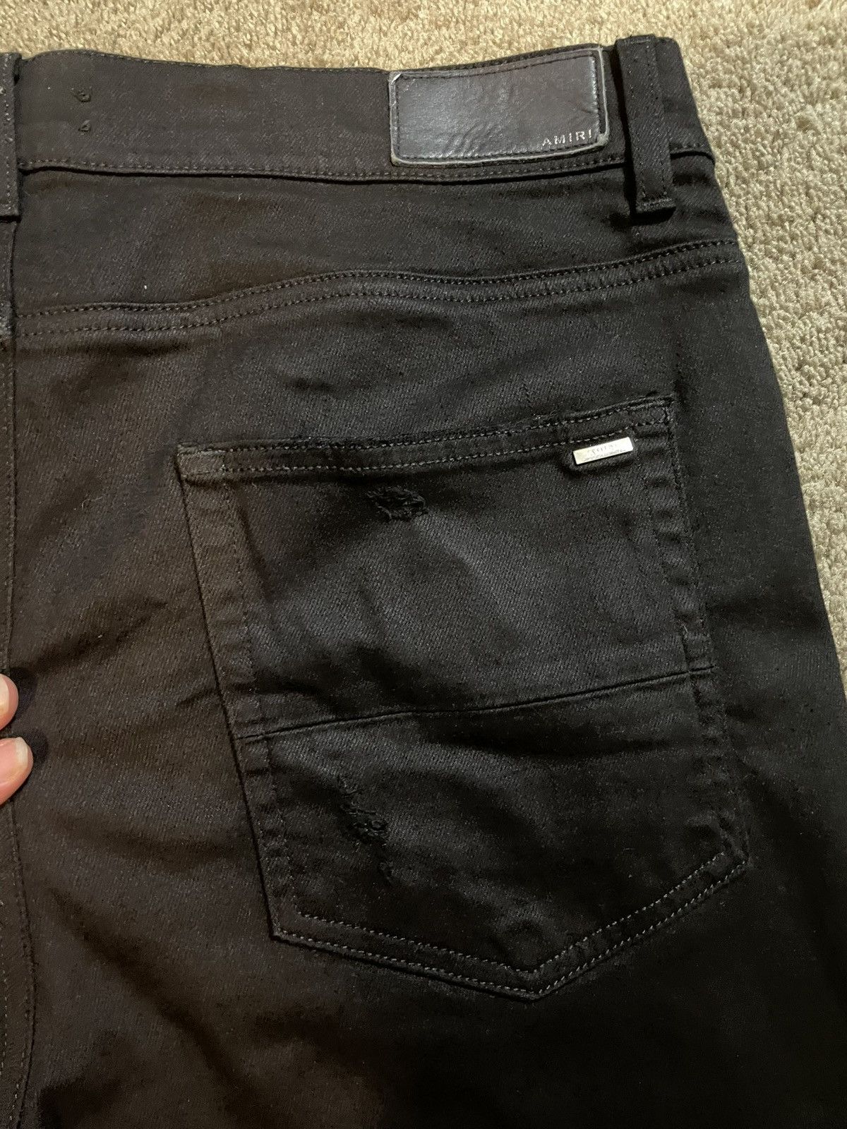 Amiri Sz 36 Black amiri jeans Size US 36 / EU 52 - 3 Thumbnail