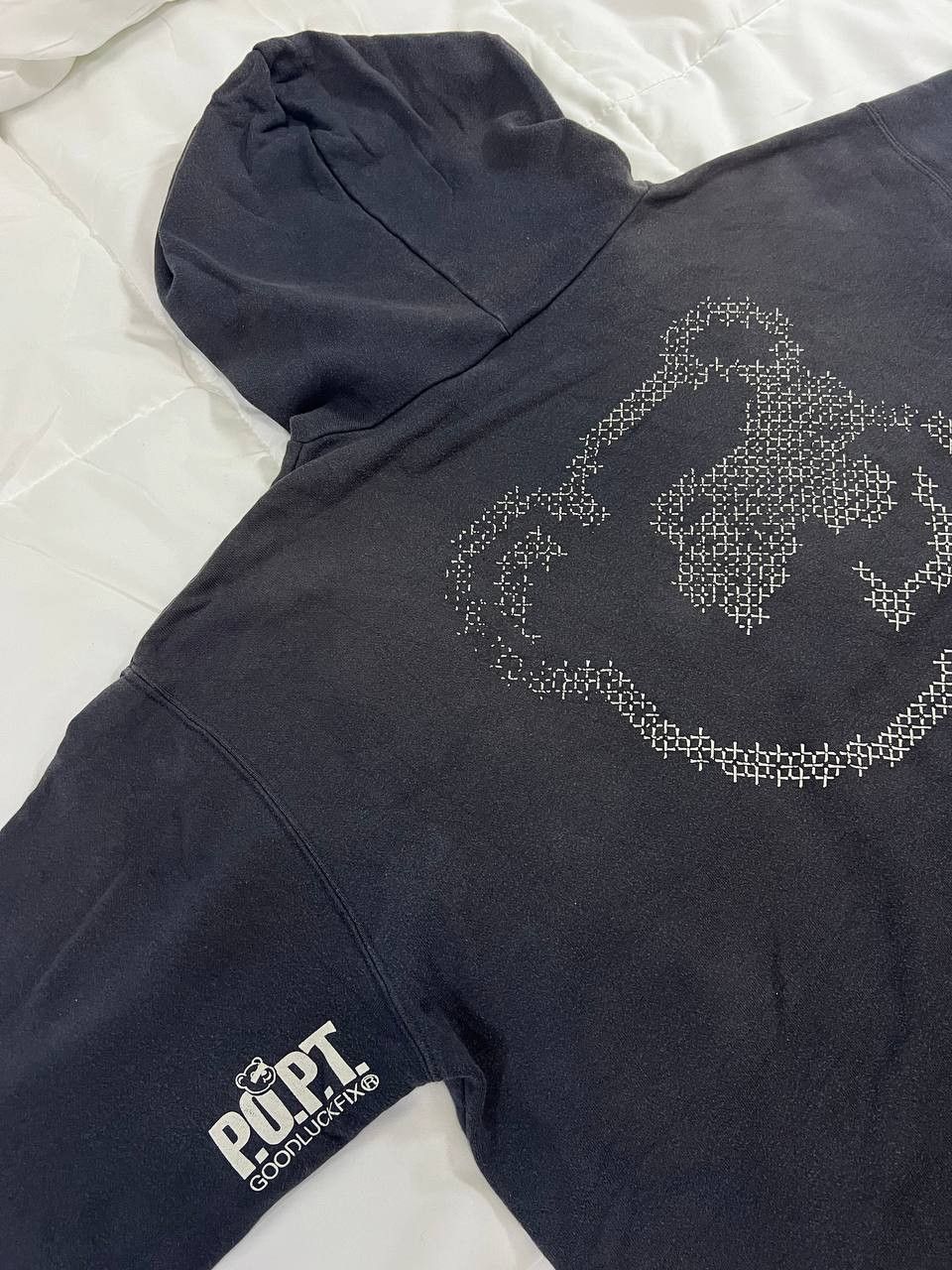 Beams Plus × Japanese Brand Beams Heart x P.O.P.T Goodluckfix College Hoodie Size US L / EU 52-54 / 3 - 11 Thumbnail