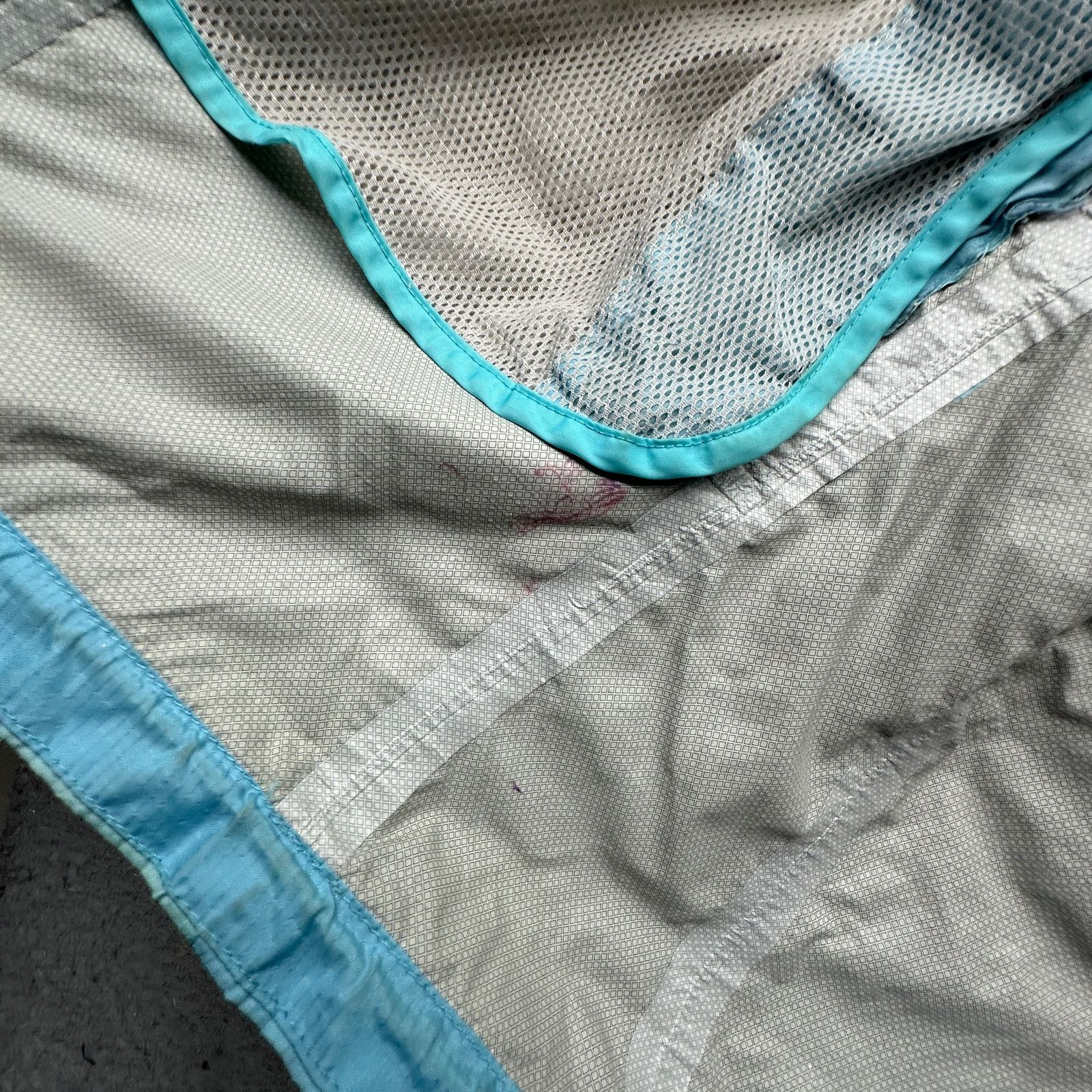 Marmot Marmot Windbreaker Jacket Womens XL Blue Ripstop FLAWS Size XL / US 12-14 / IT 48-50 - 14 Thumbnail