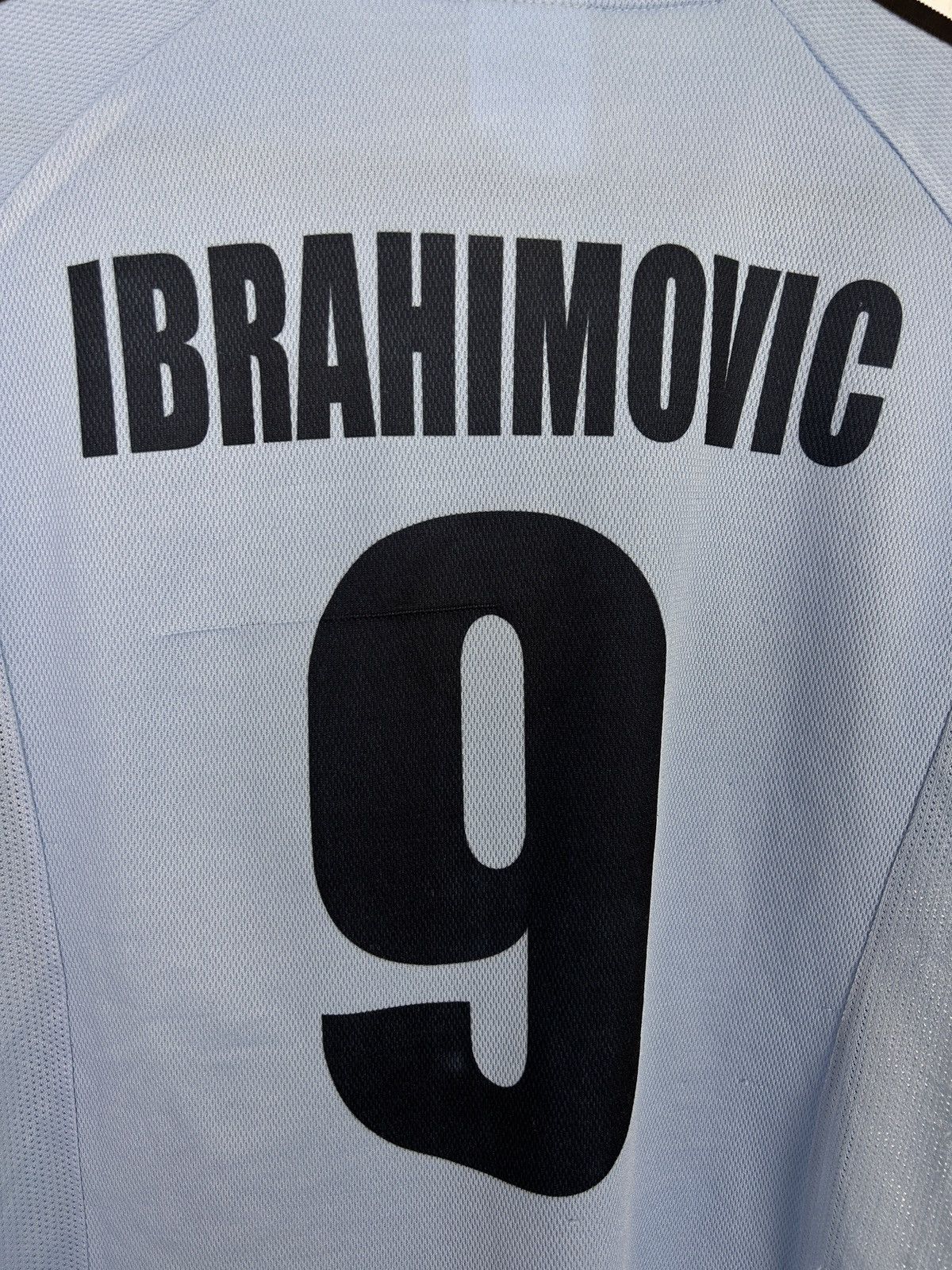 Adidas 00s Vintage Ajax Amsterdam Ibrahimovic #9 Soccer Jersey Size US XS / EU 42 / 0 - 2 Thumbnail