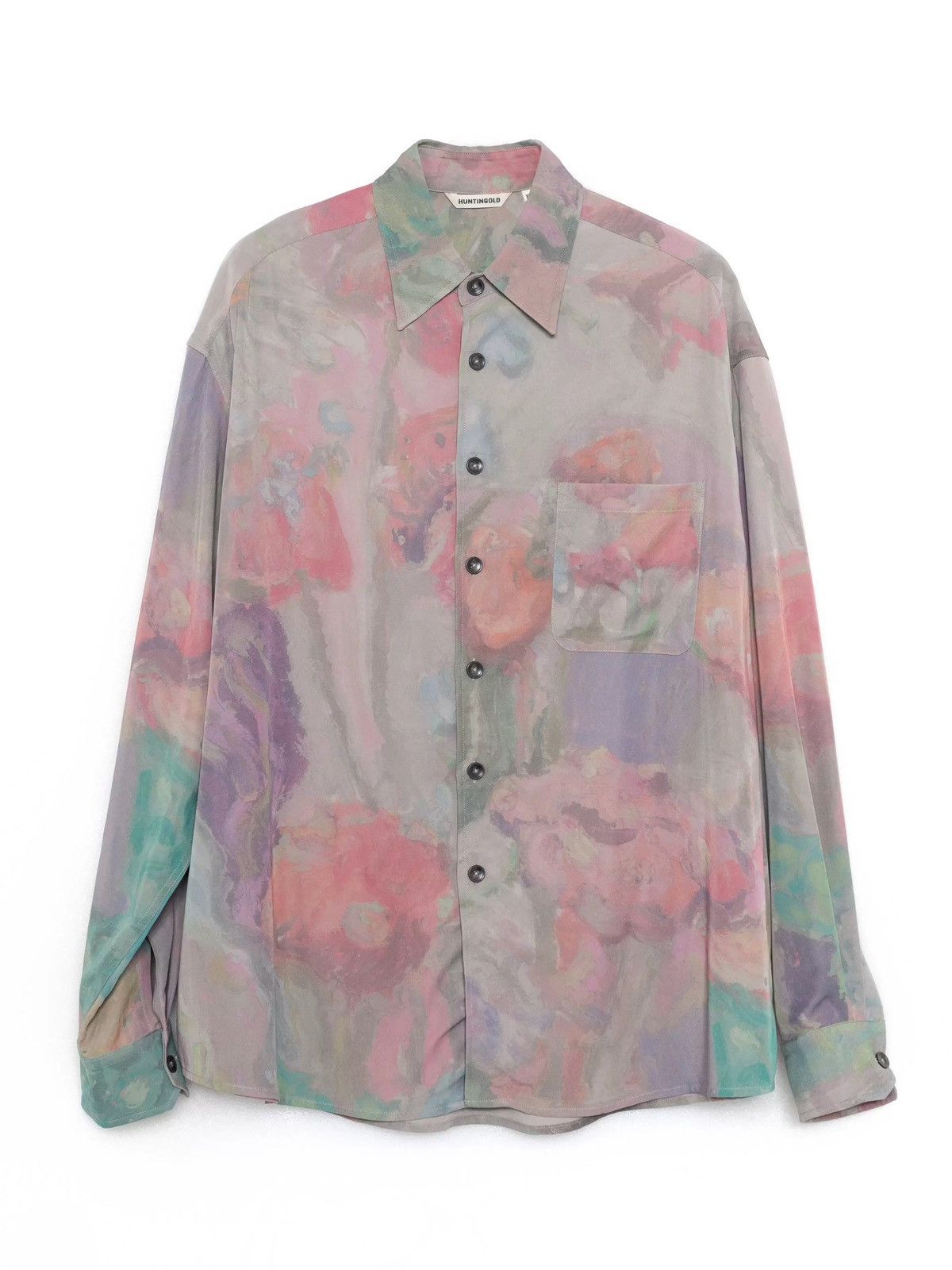 Other Oil-Painting Print Tencel Vintage Silhouette LS Shirt Size US M / EU 48-50 / 2 - 1 Thumbnail