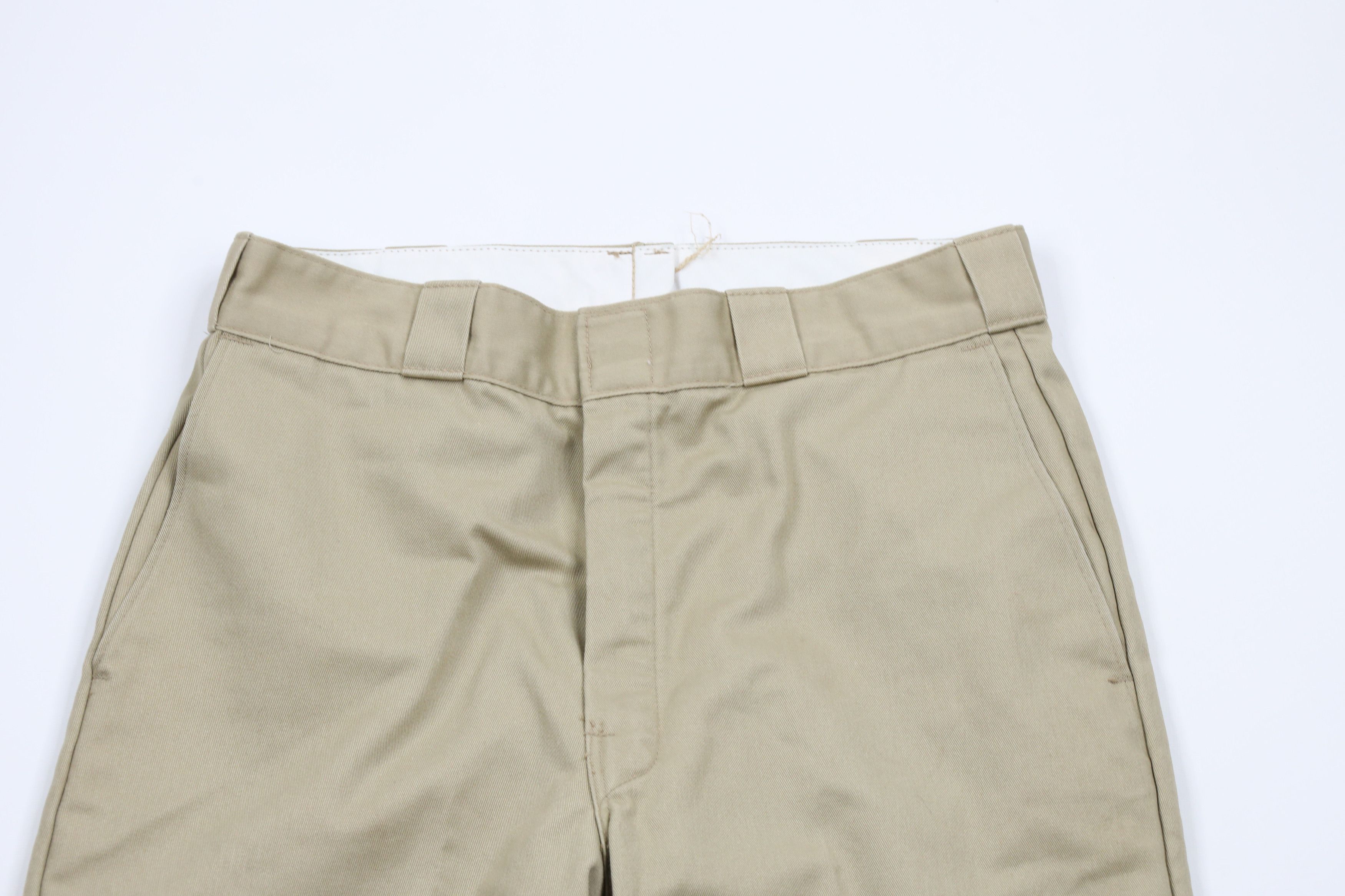 Dickies × Vintage Vintage 70s Dickies Lined Wide Leg Workwear Pants USA Beige Size US 32 / EU 48 - 3 Thumbnail