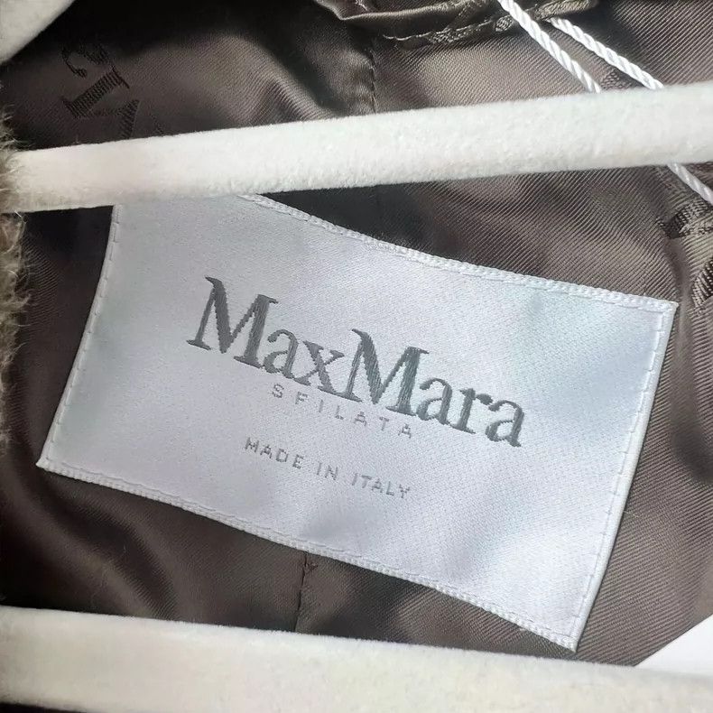 Max Mara Max Mara Teddy Bear Coat Olive Green Size M / US 6-8 / IT 42-44 - 3 Thumbnail