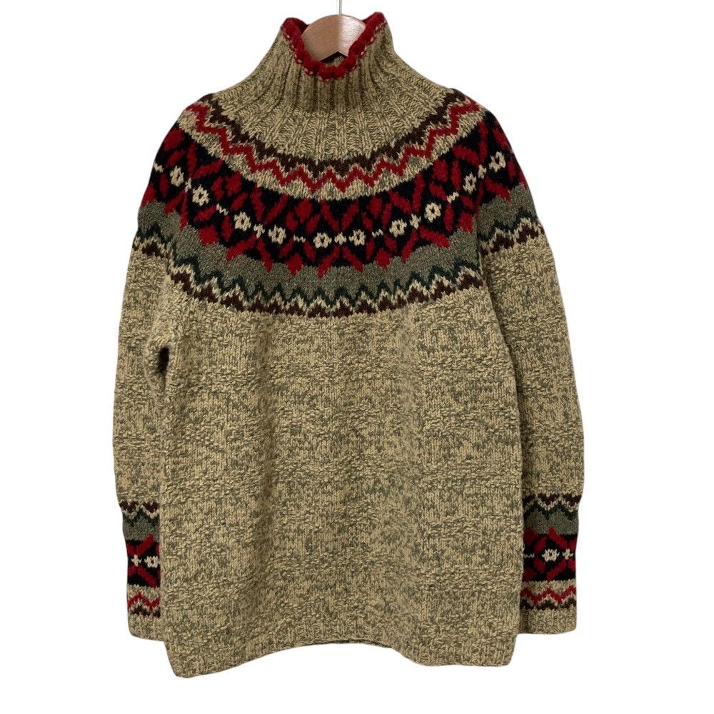 Ralph Lauren Ralph Lauren Ralph Lauren Country Wool Turtleneck Sweater Textile Tops DUTY FREE for USA Size ONE SIZE - 1 Thumbnail