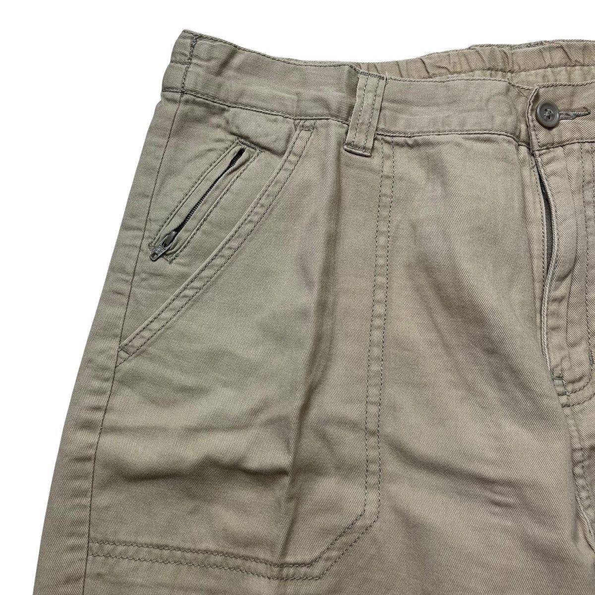 Kapital Kapital style/Vintage Khaki Fatigue Shorts Unknown Brand Size US 33 - 3 Thumbnail