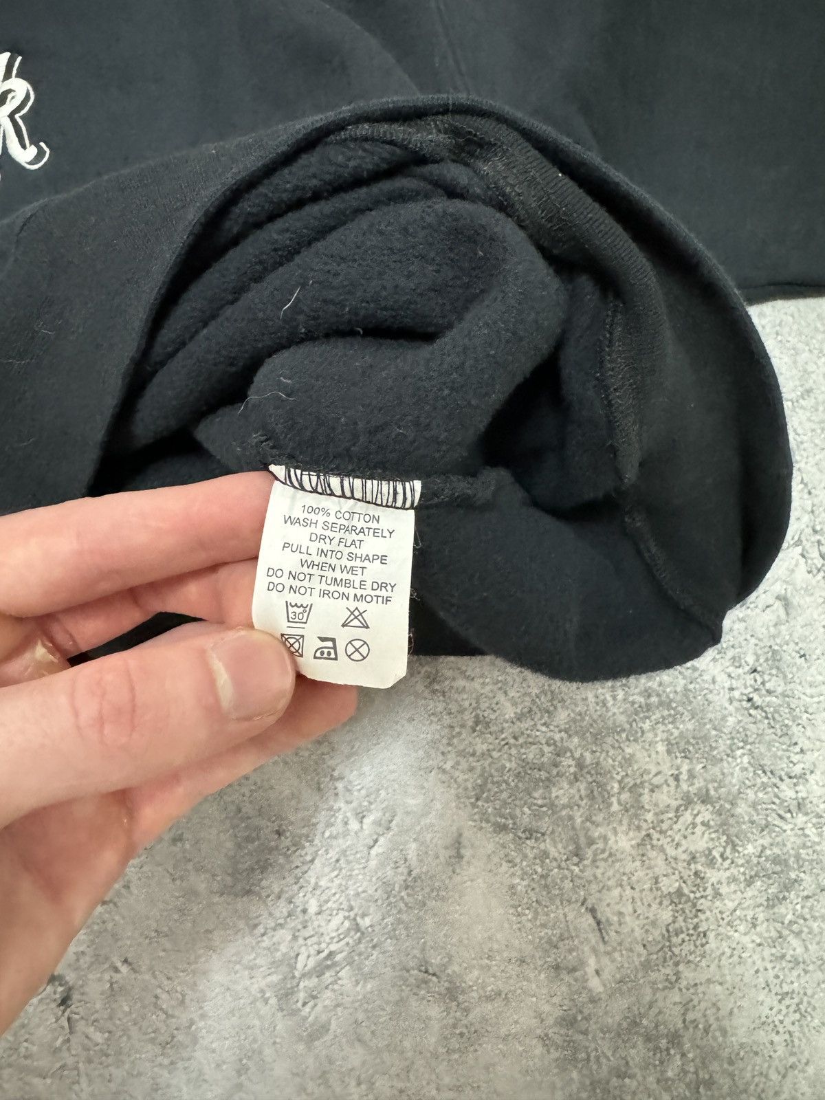 Hard Rock Cafe × Vintage Vintage Hard Rock Cafe Amsterdam Baggy Black Sweatshirt Size US XL / EU 56 / 4 - 6 Thumbnail