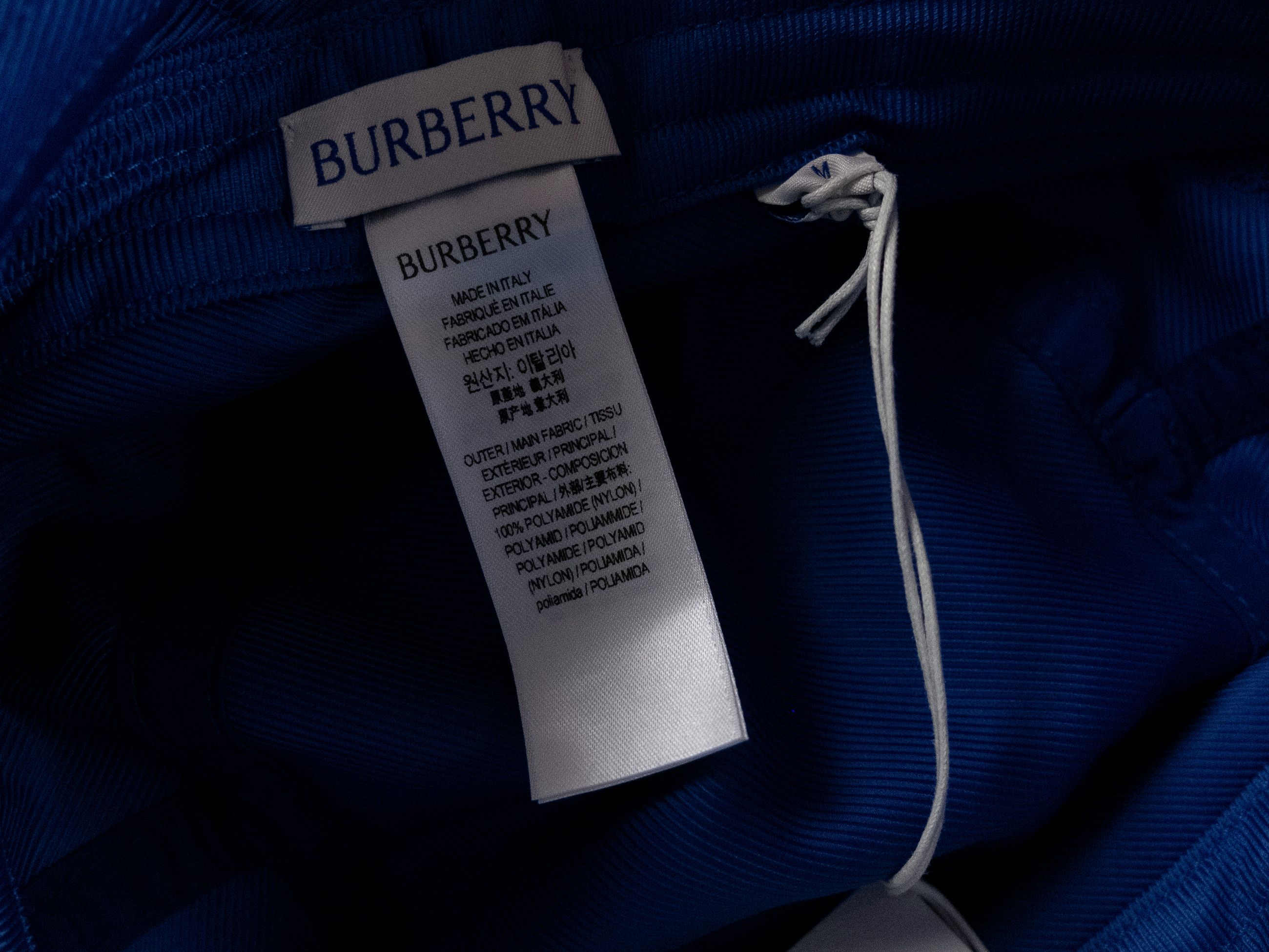 Burberry BURBERRY blue knight logo nylon bucket hat Medium authentic Size ONE SIZE - 9 Thumbnail