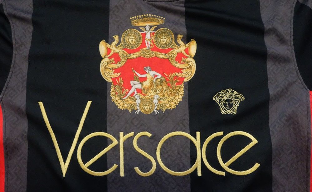 Versace Versace Fall/Winter 2018 Logo Jersey Soccer Size US XS / EU 42 / 0 - 2 Thumbnail
