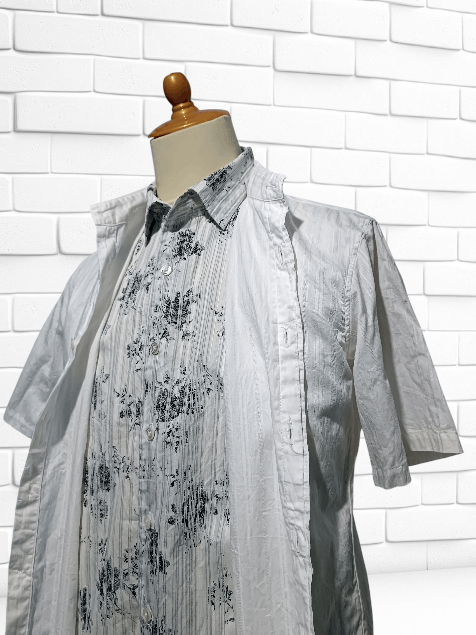 Japanese Brand Double Layer Shirt Size US L / EU 52-54 / 3 - 3 Thumbnail