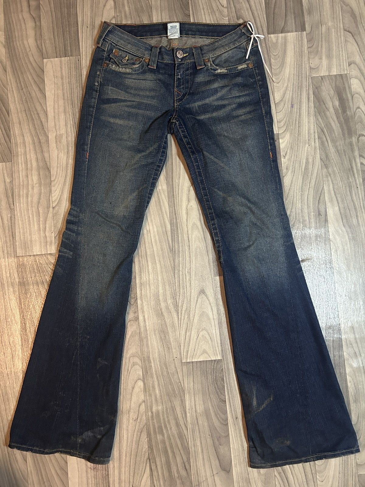True Religion Women’s True Religion Size 28 Faded Flare Jeans Size 28" / US 6 / IT 42 - 2 Thumbnail