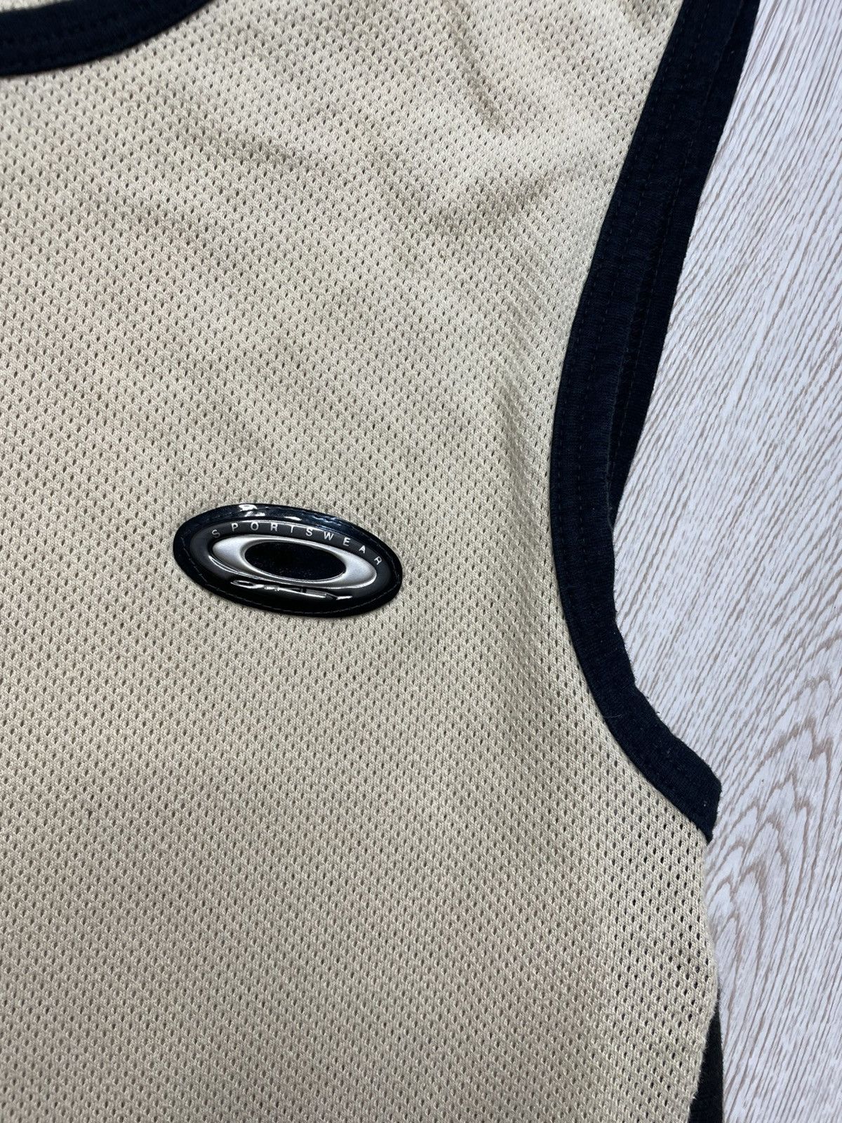 Oakley Vintage Oakley Software Sleeveles Jersey Size Xl Made in USA Size US XL / EU 56 / 4 - 3 Thumbnail