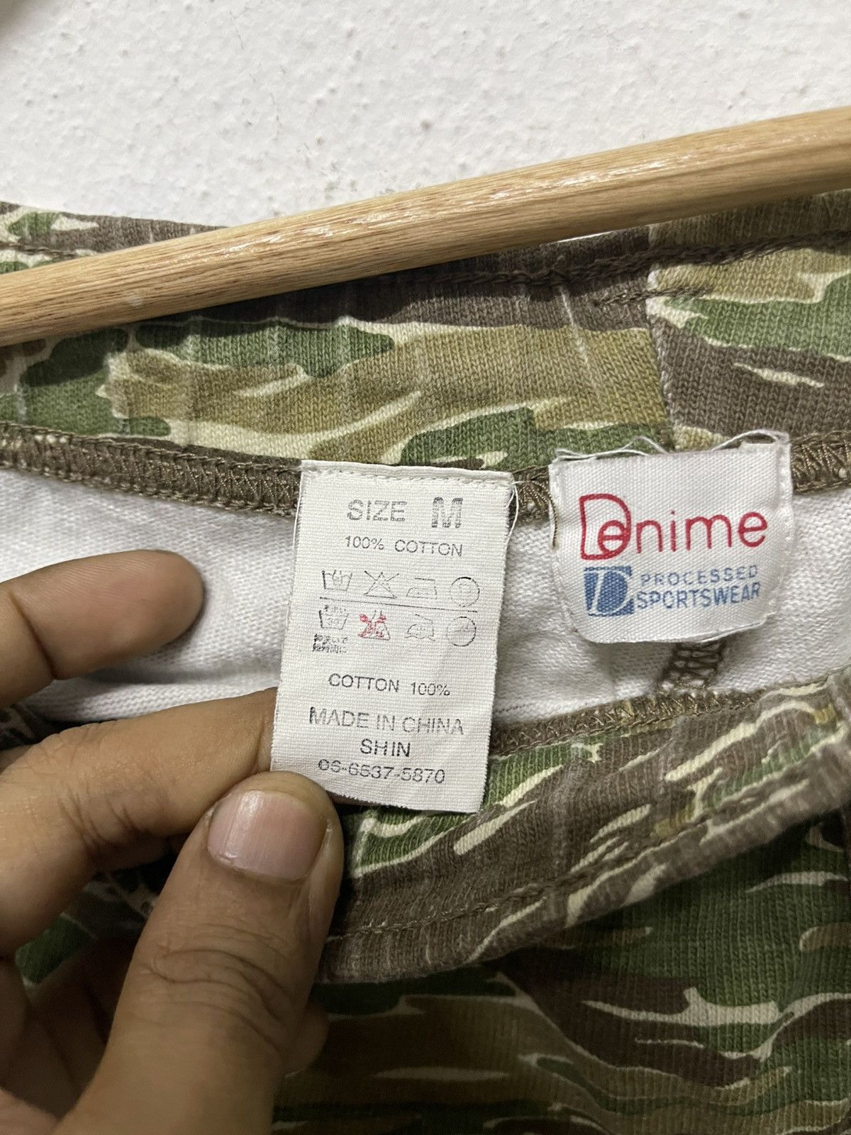Denime 90s DENIME TIGER STRIPES SWEATPANT RARE Size US 31 - 16 Thumbnail