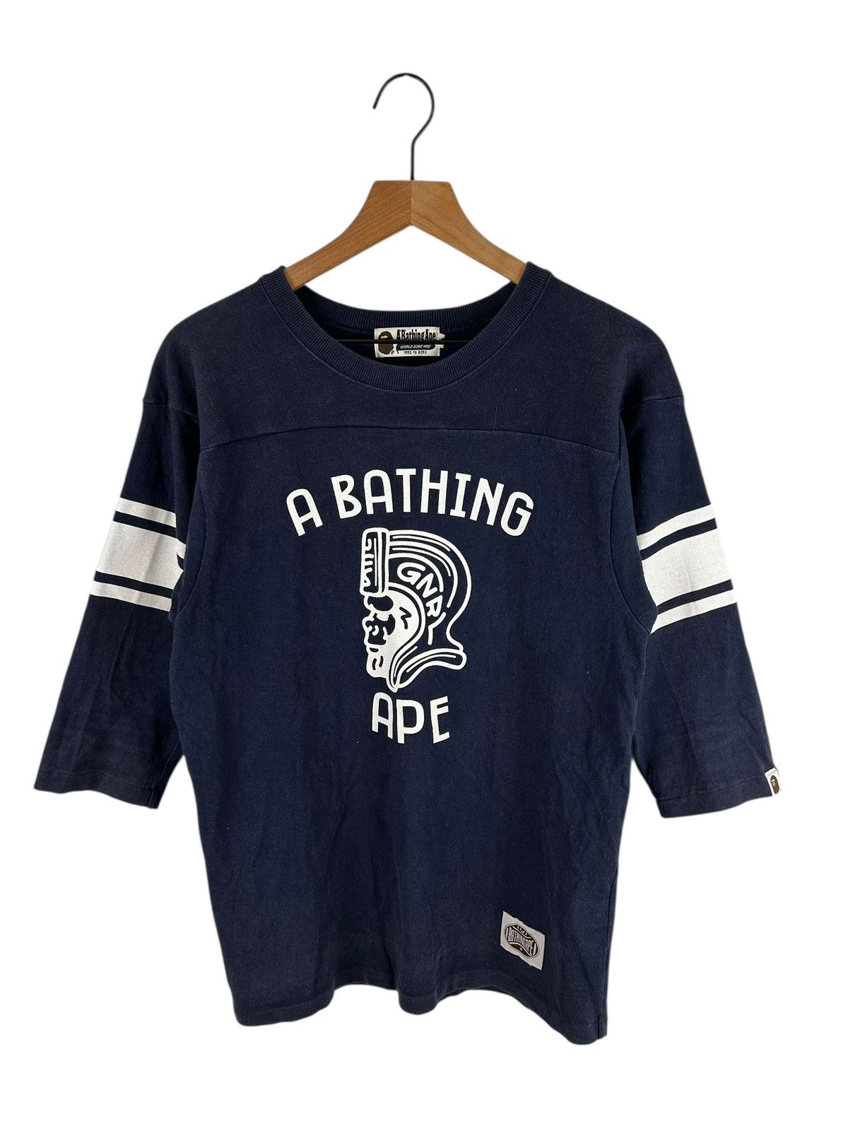 Bape Bape General Football T-Shirt Size US M / EU 48-50 / 2 - 1 Thumbnail
