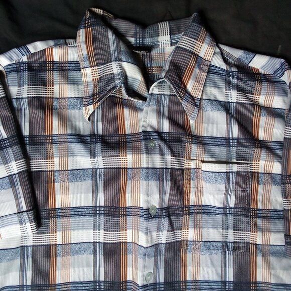 Vintage Vintage Joel California Plaid Polyester Disco Shirt Size US XL / EU 56 / 4 - 1 Thumbnail