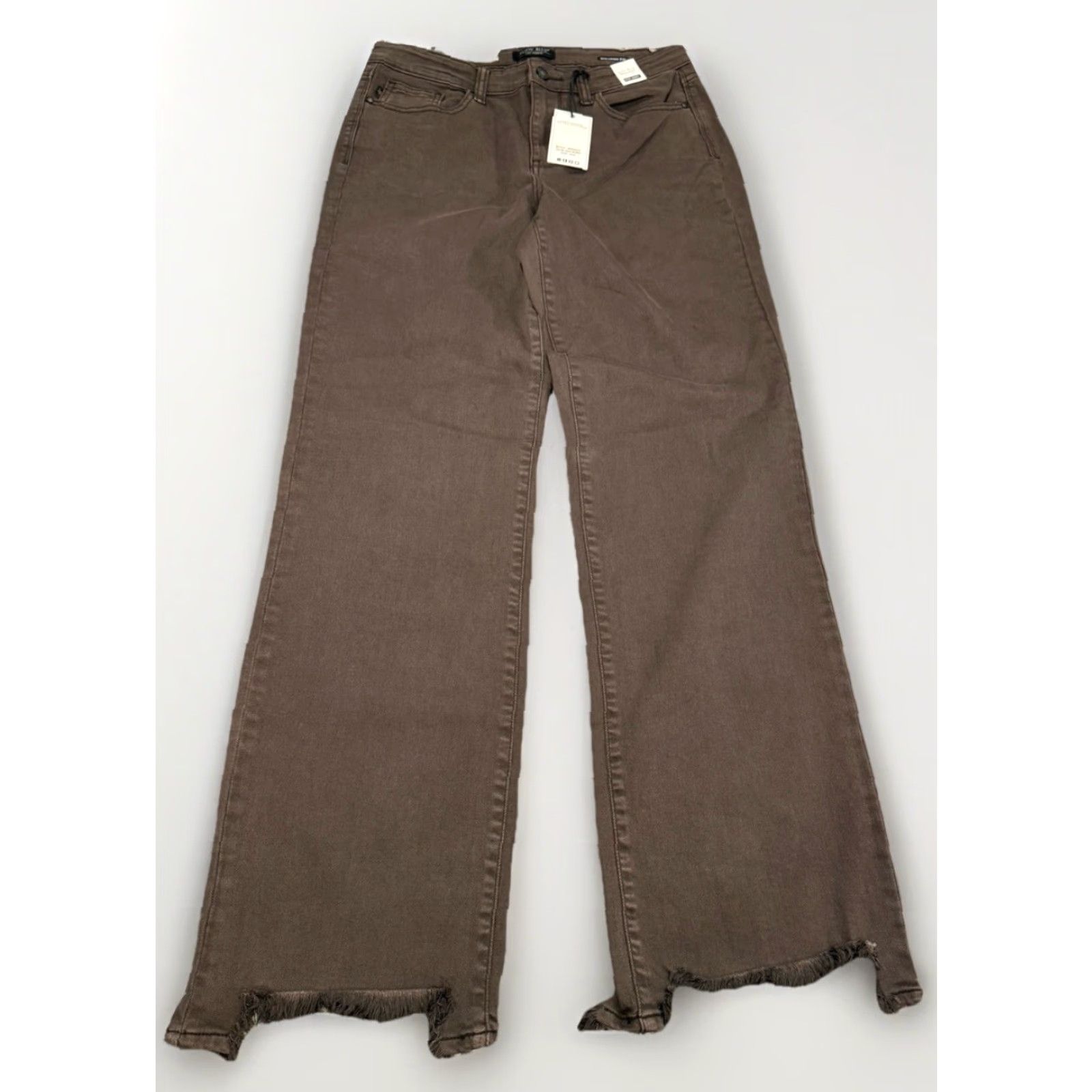 Vintage Judy Blue Jeans Brown Women Size 9/29 31in Inseam High Rise Straight 90s Womens Size 30" / US 8 / IT 44 - 3 Thumbnail