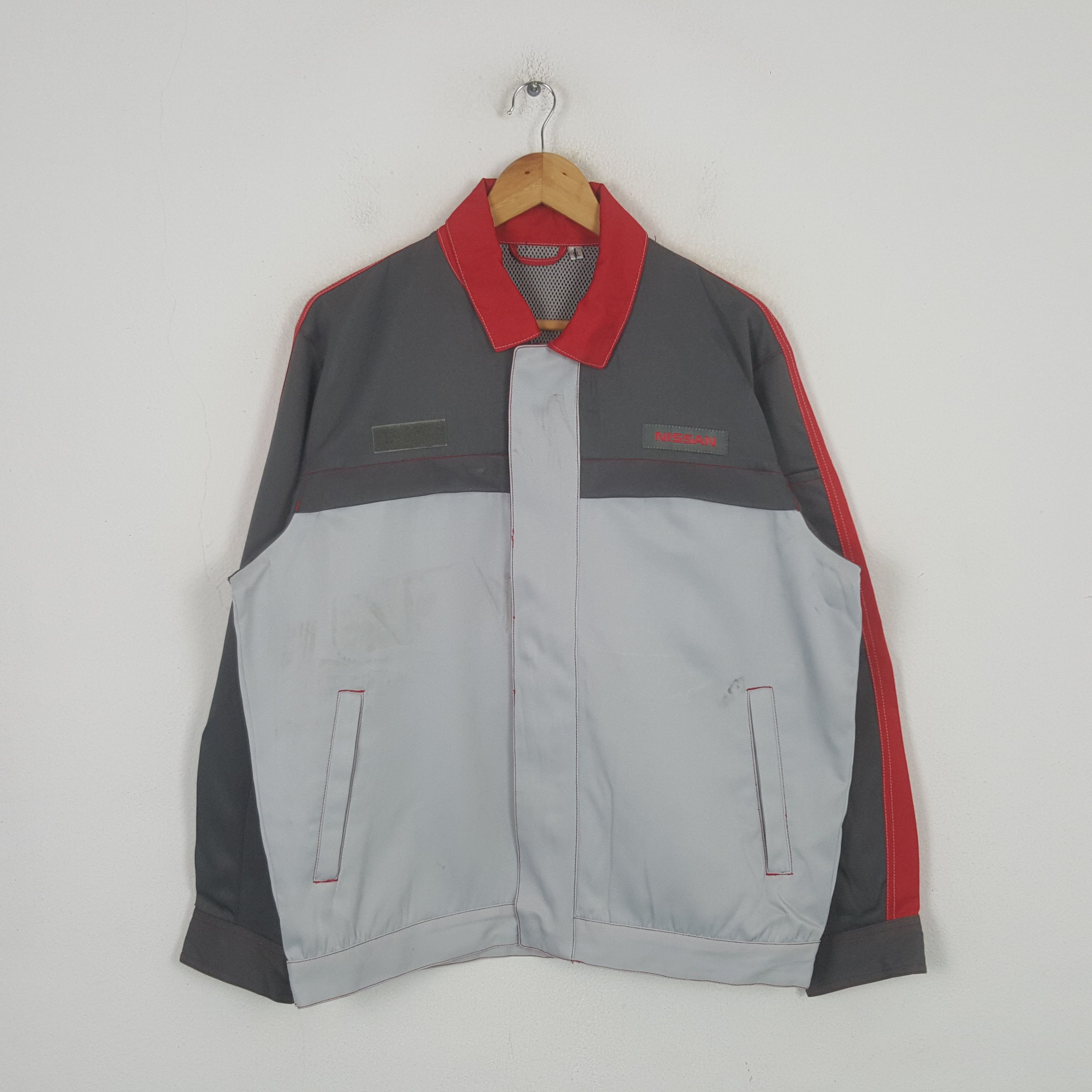 Nissan Vintage Nissan Japanese Racing Team Jacket RR30 Size US L / EU 52-54 / 3 - 3 Thumbnail