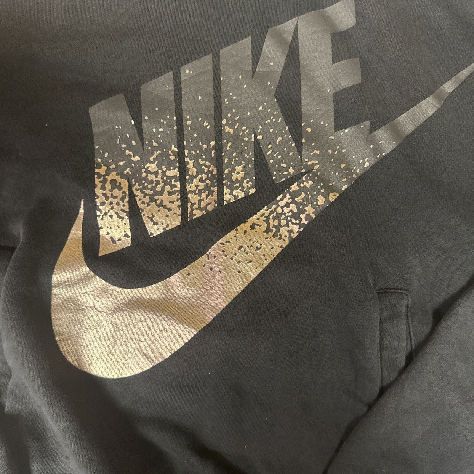 Nike Nike Women’s Hoodie Black And Gold 853725-010 Size XL Size XL / US 12-14 / IT 48-50 - 3 Thumbnail