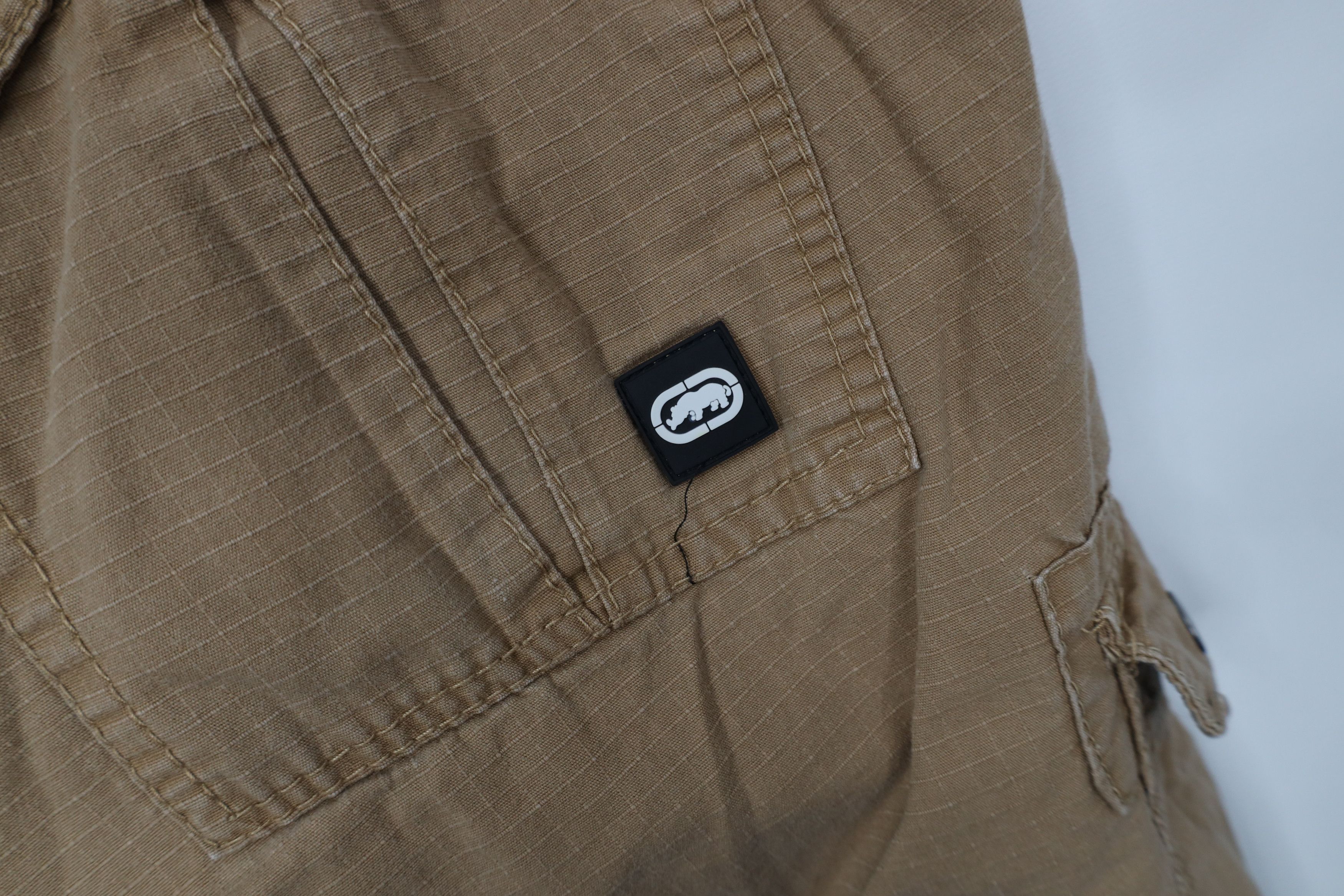 Ecko Unltd. Vintage 90s Y2K Ecko Ripstop Surplus Cargo Shorts Cotton Size US 42 / EU 58 - 13 Thumbnail