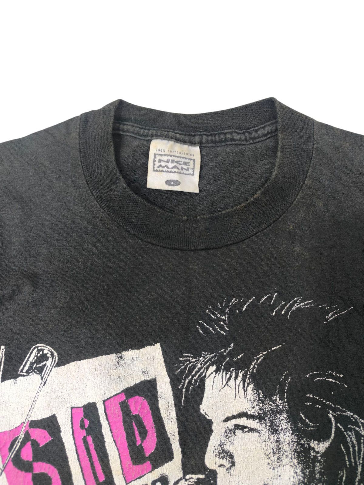 Band Tees Vintage Sid Vicious 90s Memorial Shirt Size US L / EU 52-54 / 3 - 3 Thumbnail