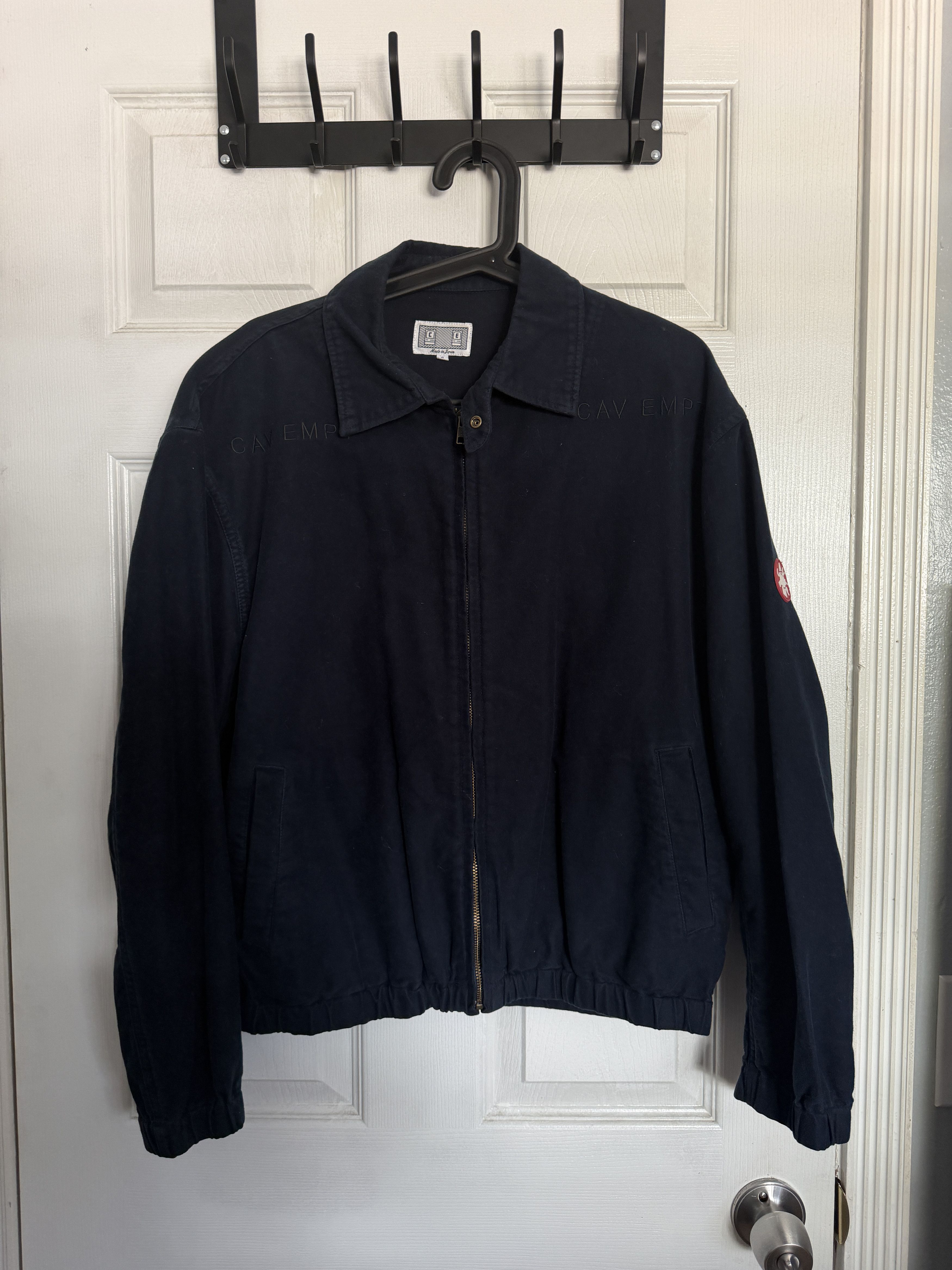 Cav Empt Quilt Zip Jacket (Black) | Grailed