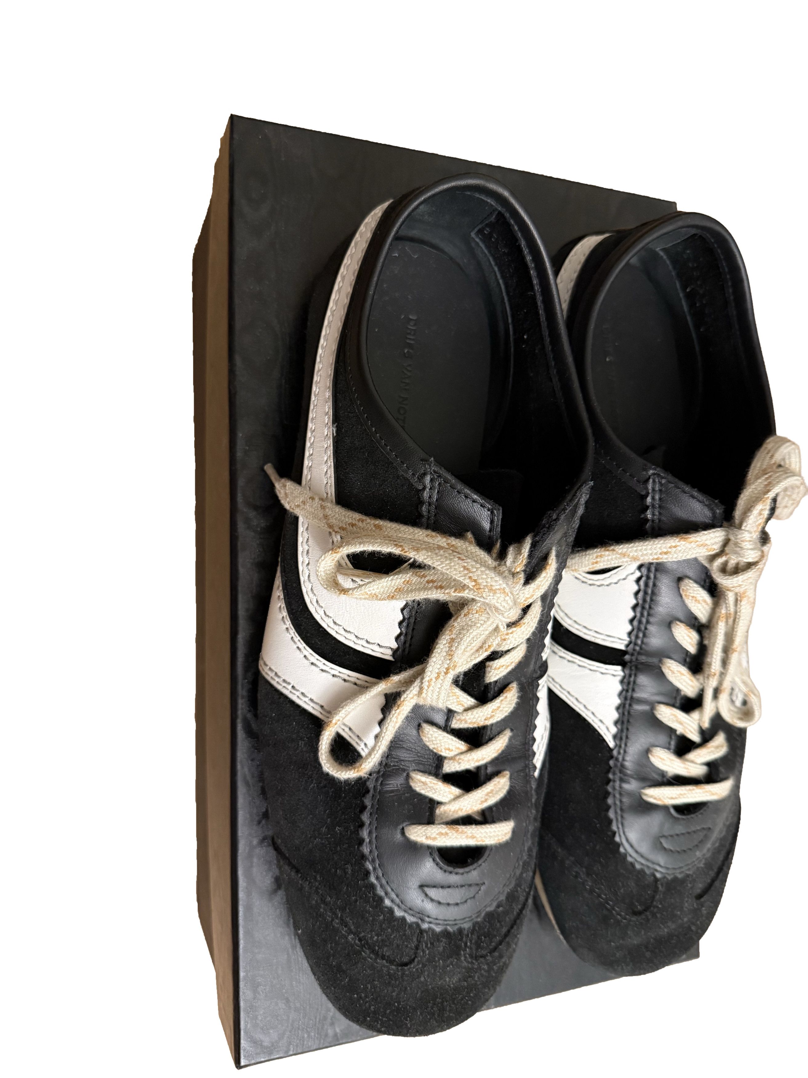 Dries Van Noten dries van noten suede sneaker- Black Size US 9 / EU 42 - 3 Thumbnail