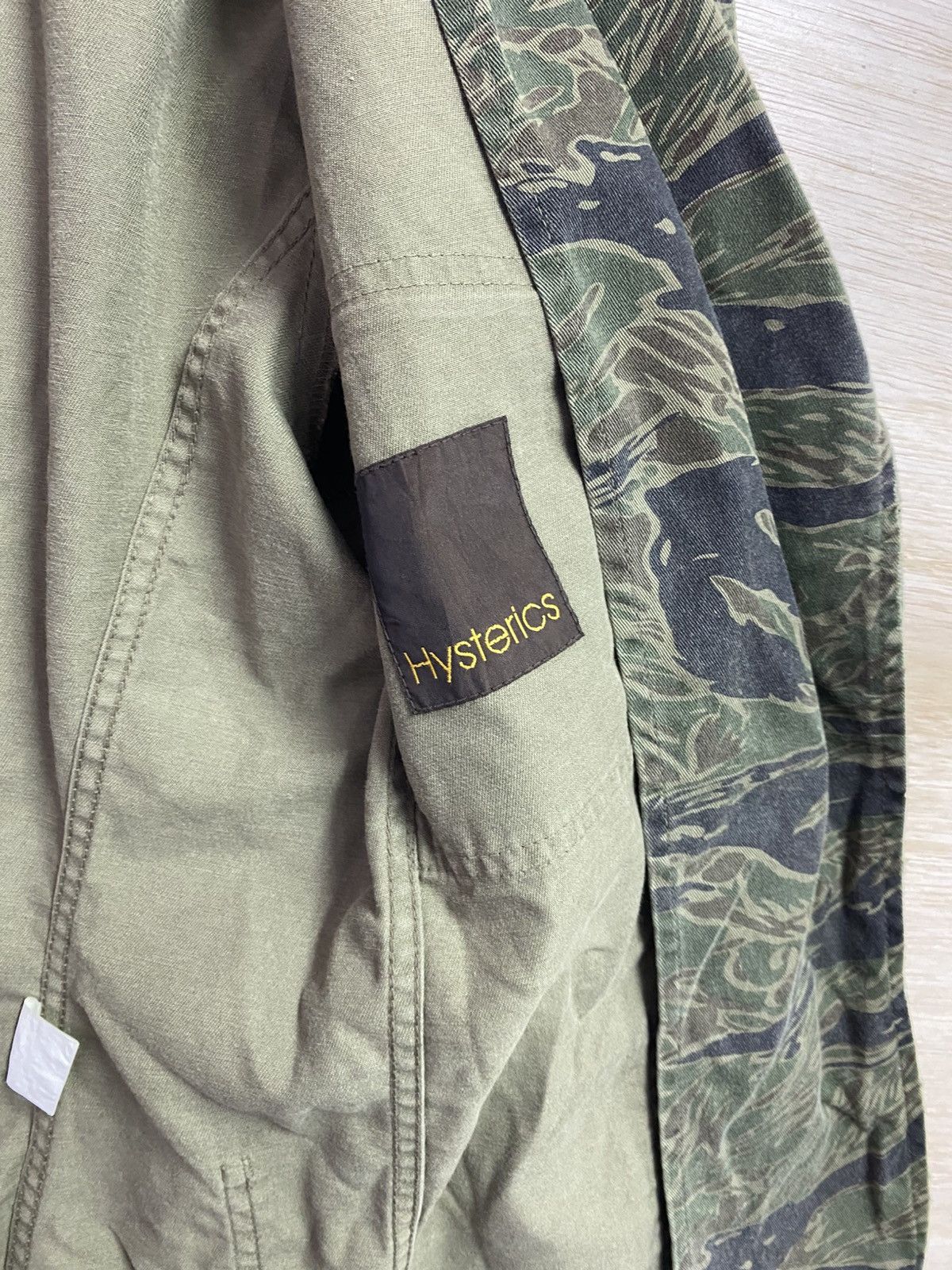 Hysteric Glamour Vintage Hysterics Tiger Camo Military Jacket Japanese Brand Size S / US 4 / IT 40 - 11 Thumbnail