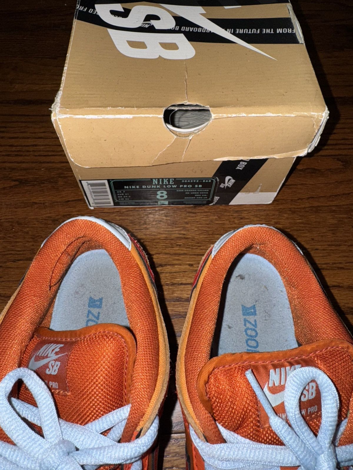 Nike Nike SB Dunk Pro 'Fire & Ice' 2013 Size US 8 / EU 41 - 5 Thumbnail
