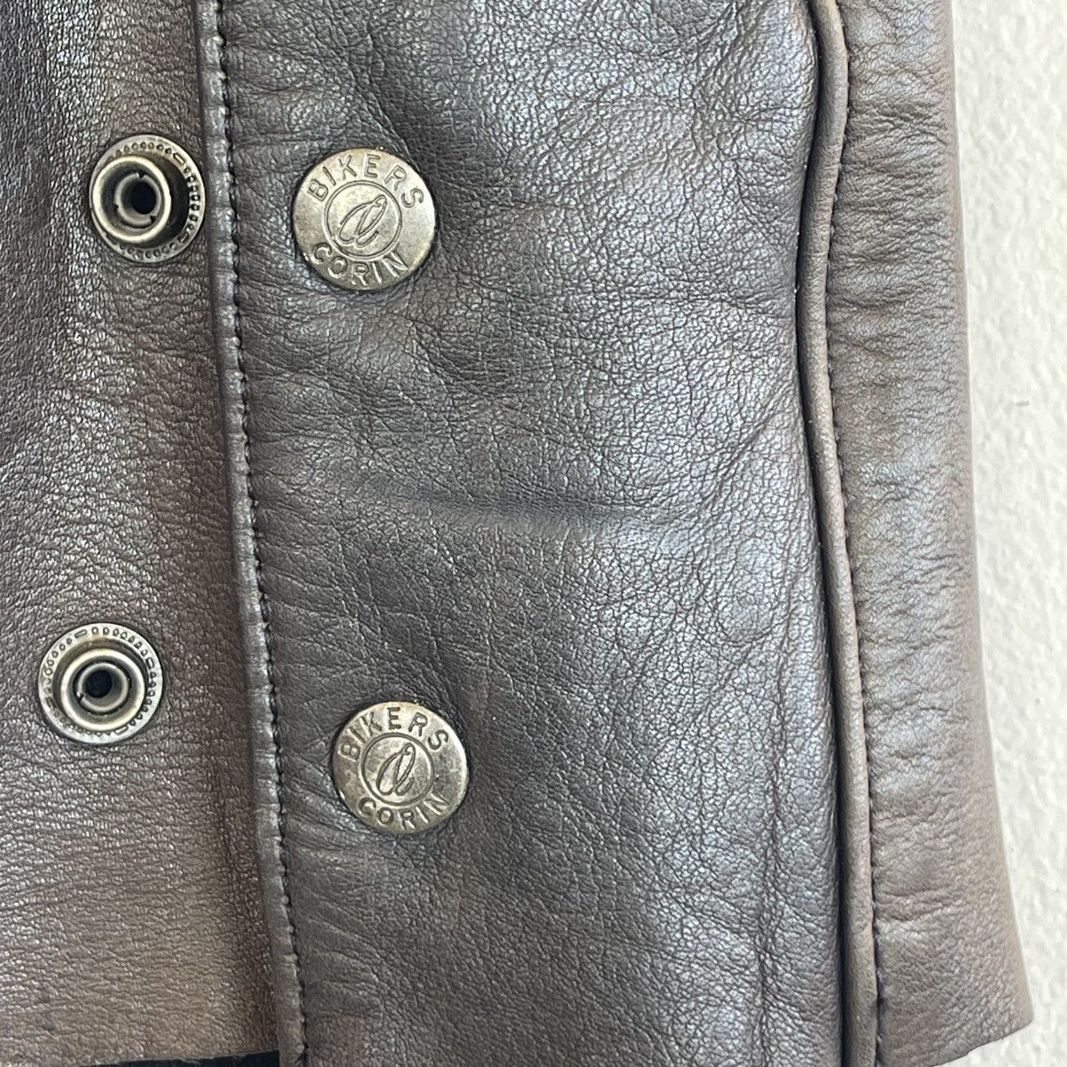 Kadoya B's Leather x Corin Tokyo "Bikers" Side Zip Flare Cowhide Size US 32 / EU 48 - 10 Thumbnail