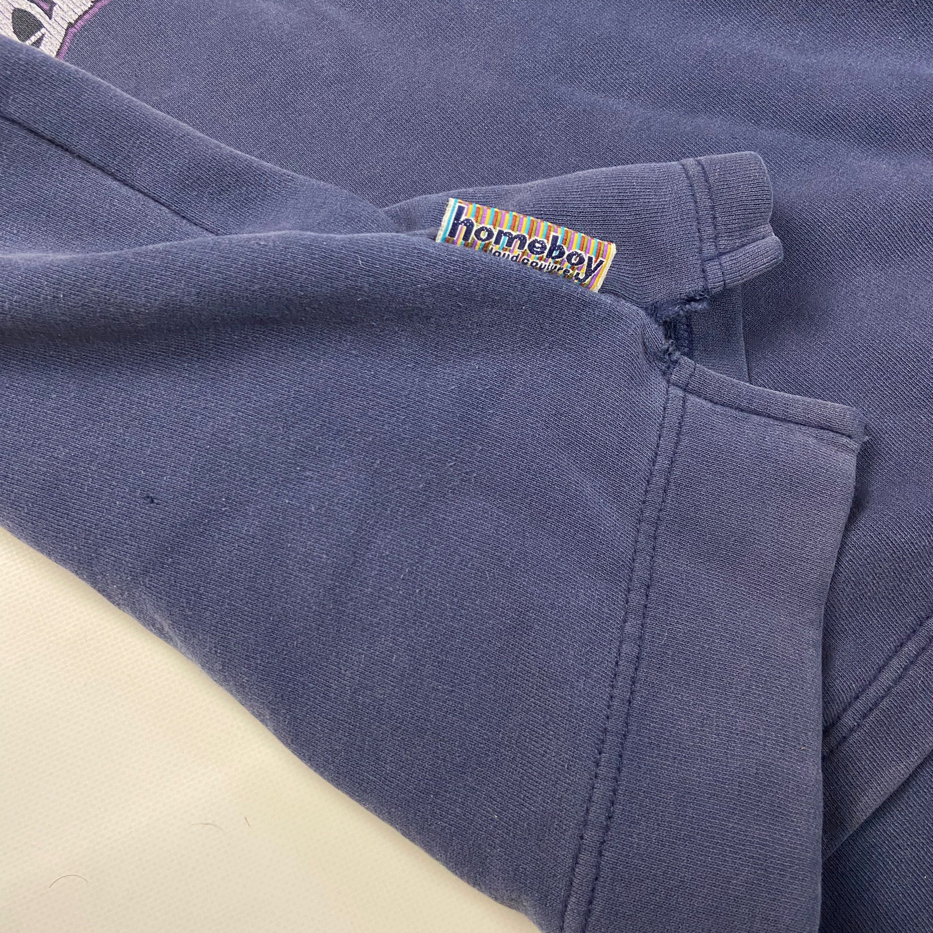 HOMME BOY CO. 90s HOMEBOY ARCHIVE FADED & DISTRESSED RARE HOODIE - № 1121 Size US L / EU 52-54 / 3 - 8 Thumbnail