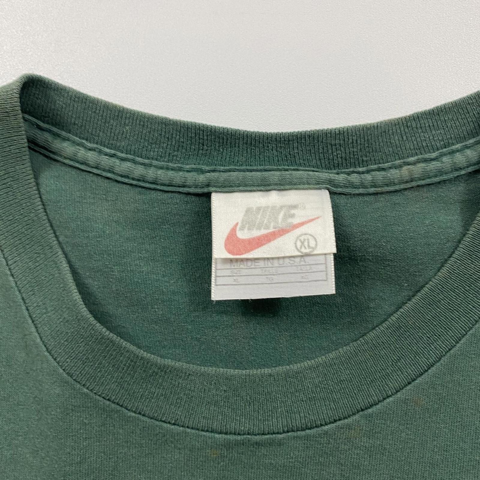 Nike Vintage 90 Nike Green Tee Size US XL / EU 56 / 4 - 3 Thumbnail