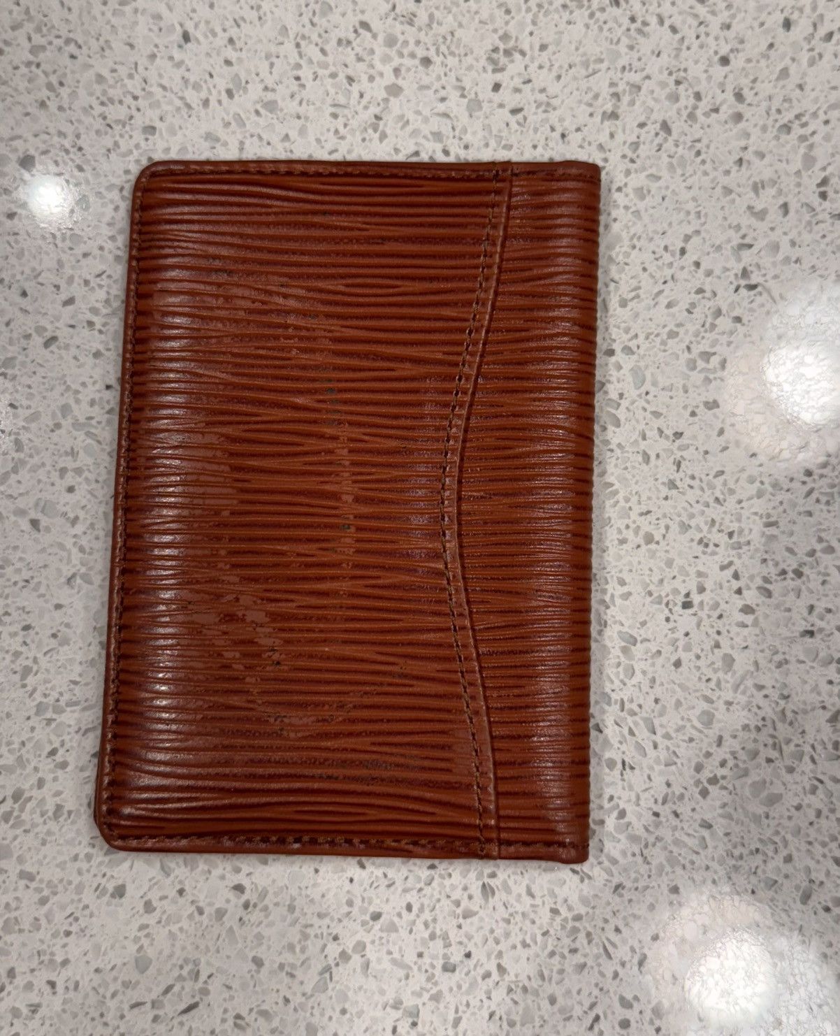 Louis Vuitton Beige Epi Leather Pocket Organizer