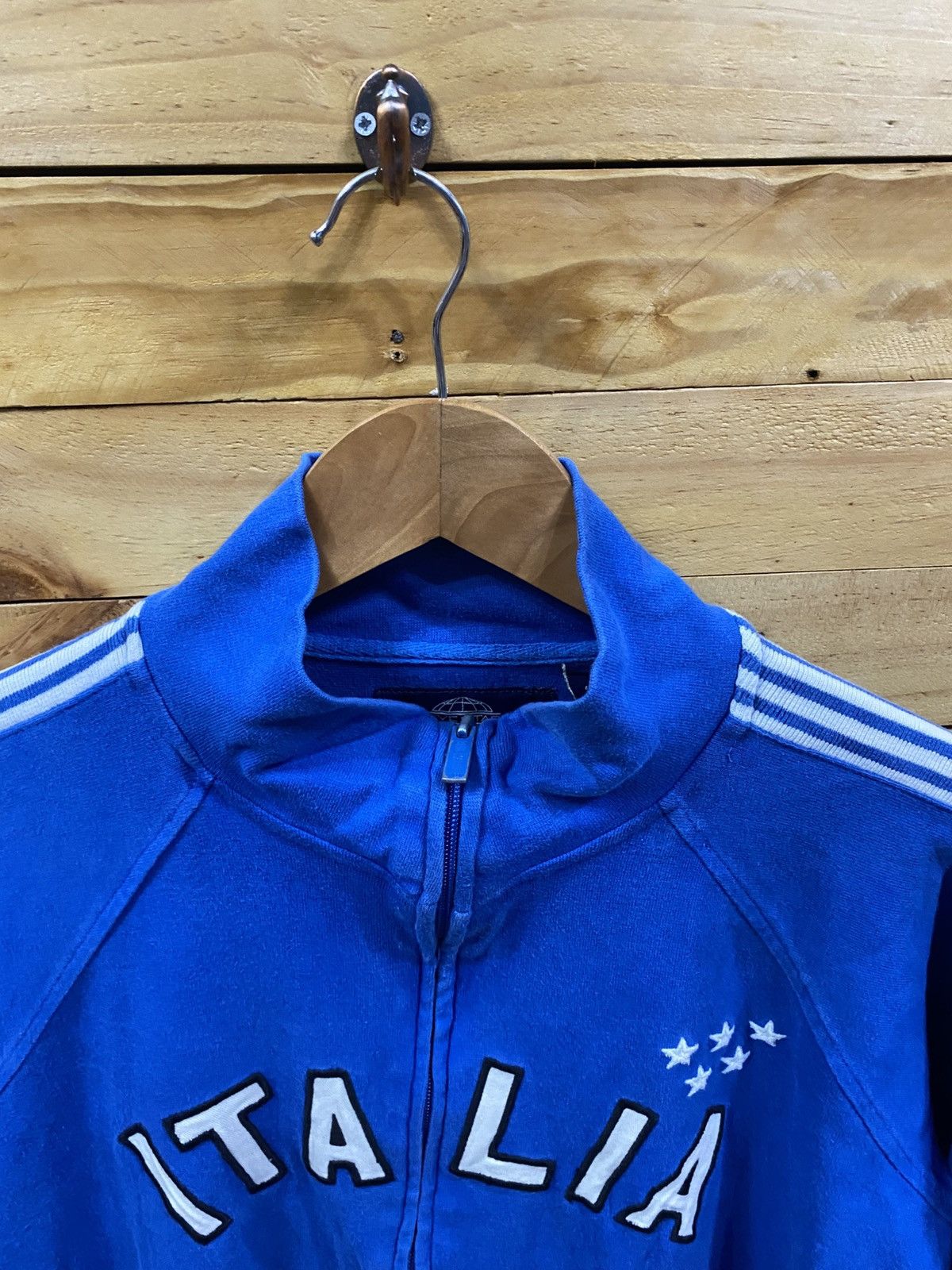 Vintage Vintage 90s Italia five star zip up jacket Size US M / EU 48-50 / 2 - 7 Thumbnail
