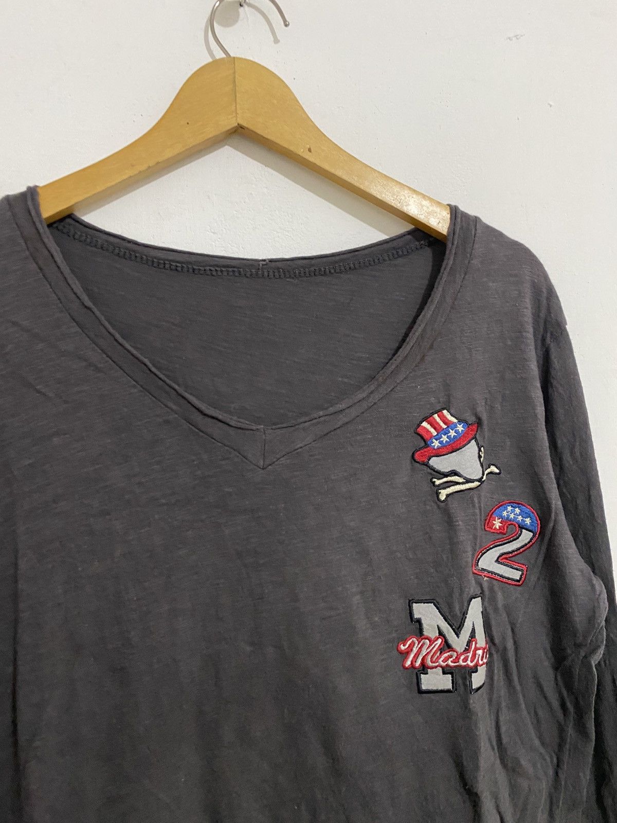 If Six Was Nine Japanese Patch Skull Longsleeve Size US L / EU 52-54 / 3 - 2 Thumbnail