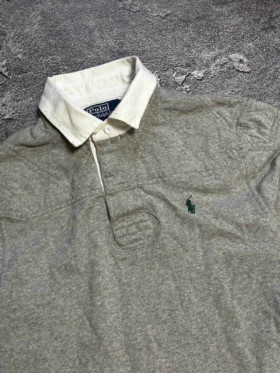 Japanese Brand × Polo Ralph Lauren × Vintage Polo Ralph Lauren Pony Logo Long Sleeve Navy Rugby Shirt Size US M / EU 48-50 / 2 - 13 Thumbnail