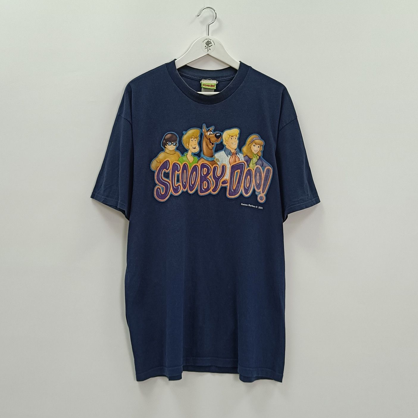 Vintage Vintage Scooby doo all charactest big logo t-shirt Size US XL / EU 56 / 4 - 1 Thumbnail