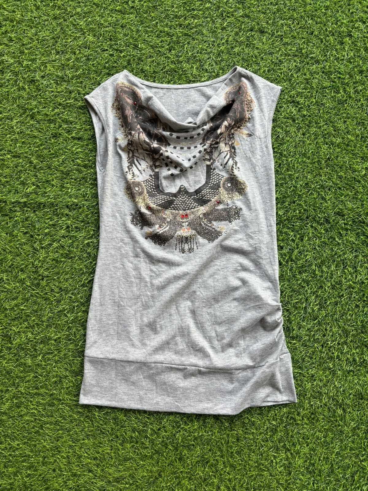 Hysteric Glamour Y2k Opium Women's Punk Style Tank tops Size M / US 6-8 / IT 42-44 - 5 Thumbnail