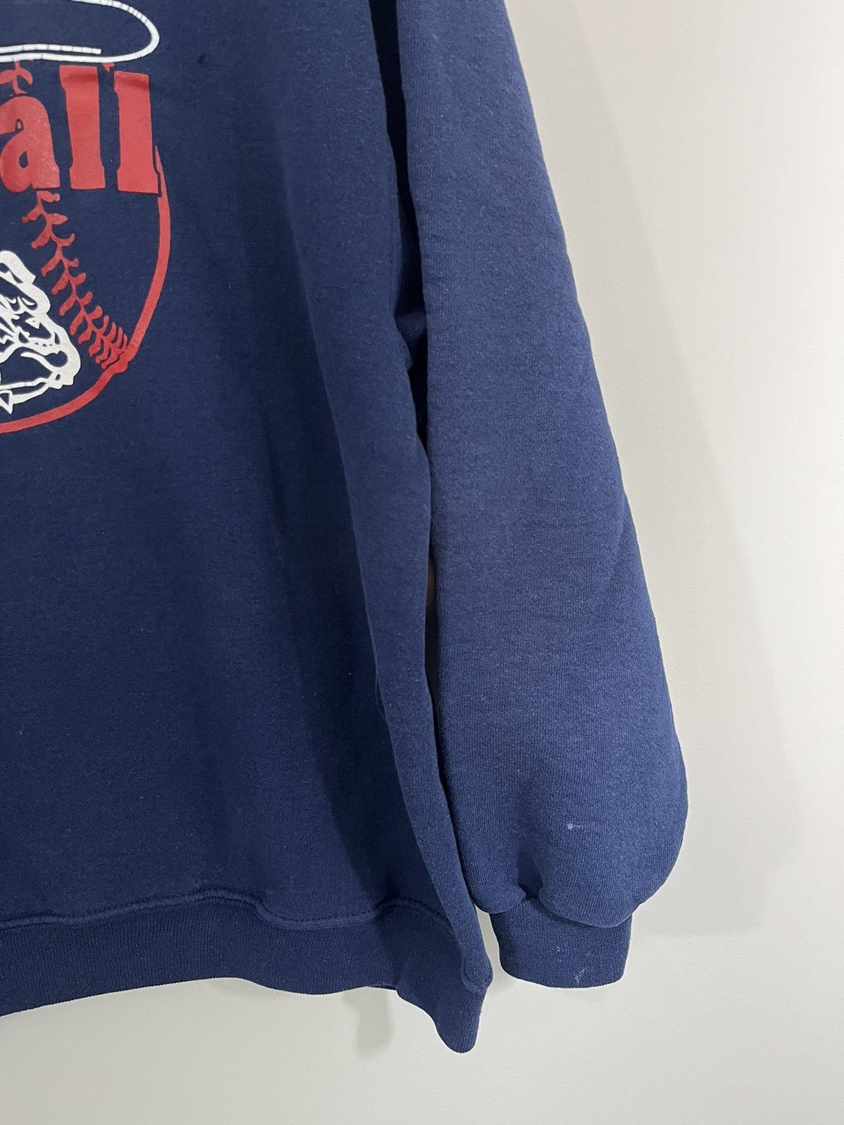Vintage ROMEO Faded Navy Crewneck Sports Sweatshirt Size US L / EU 52-54 / 3 - 4 Thumbnail