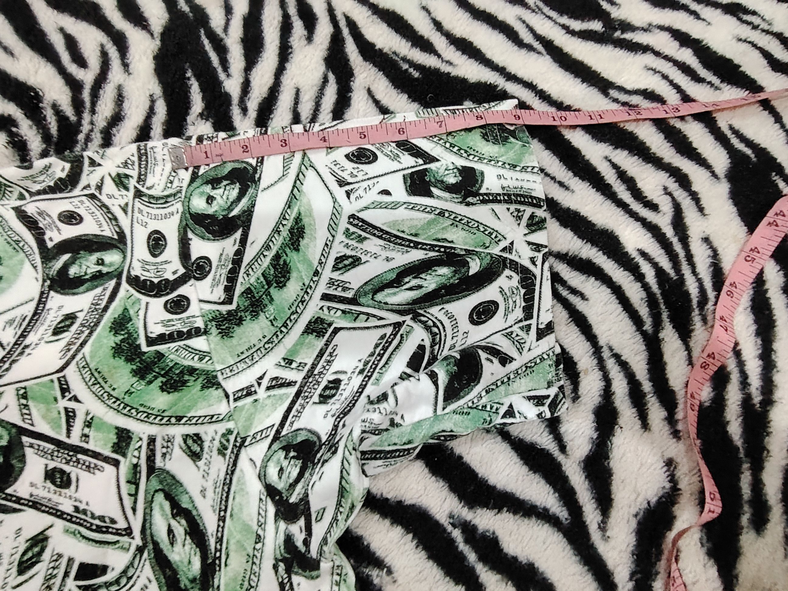 Vintage Vintage Over print us dollar Size US XL / EU 56 / 4 - 6 Thumbnail